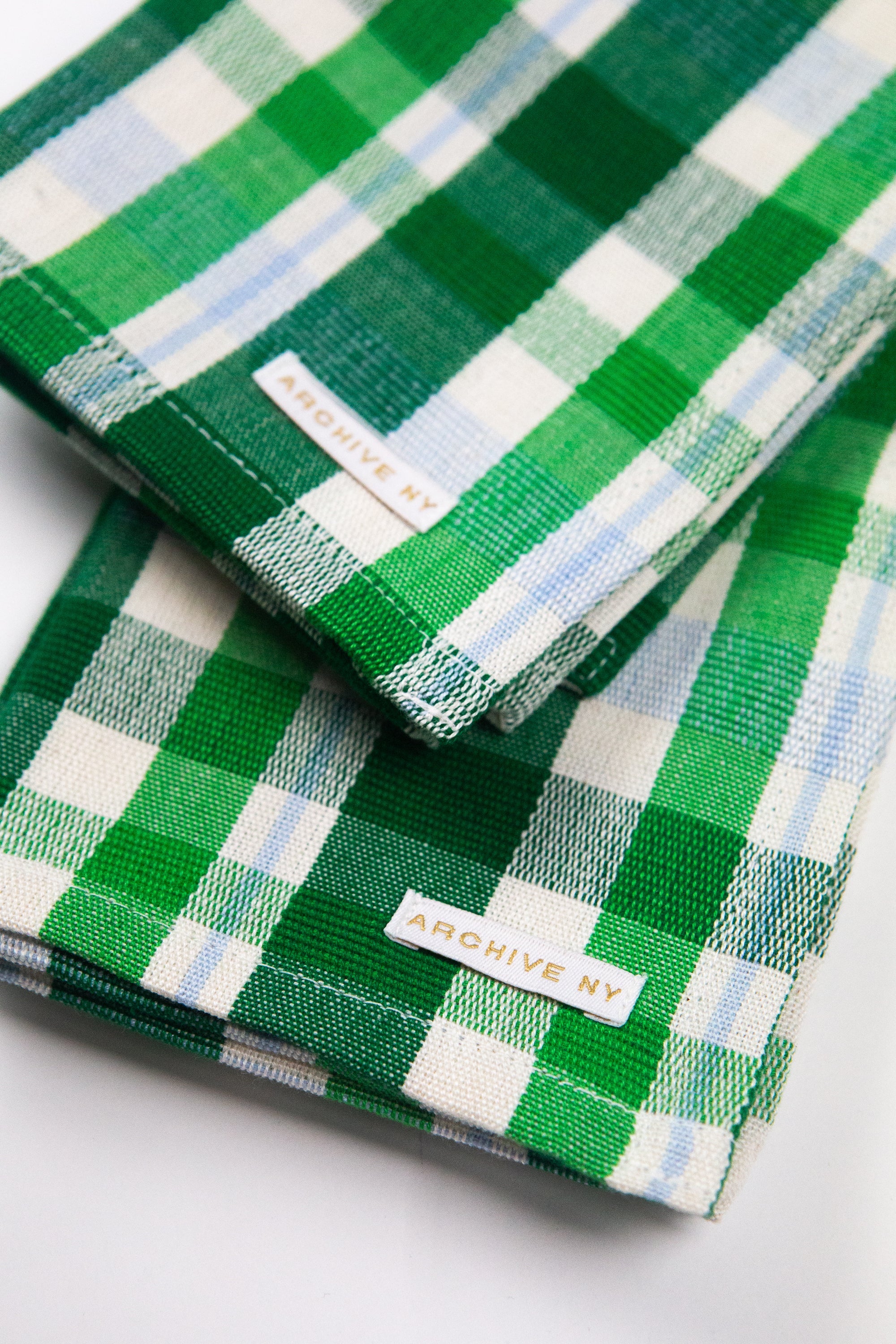 Josefina Plaid Dinner Napkins