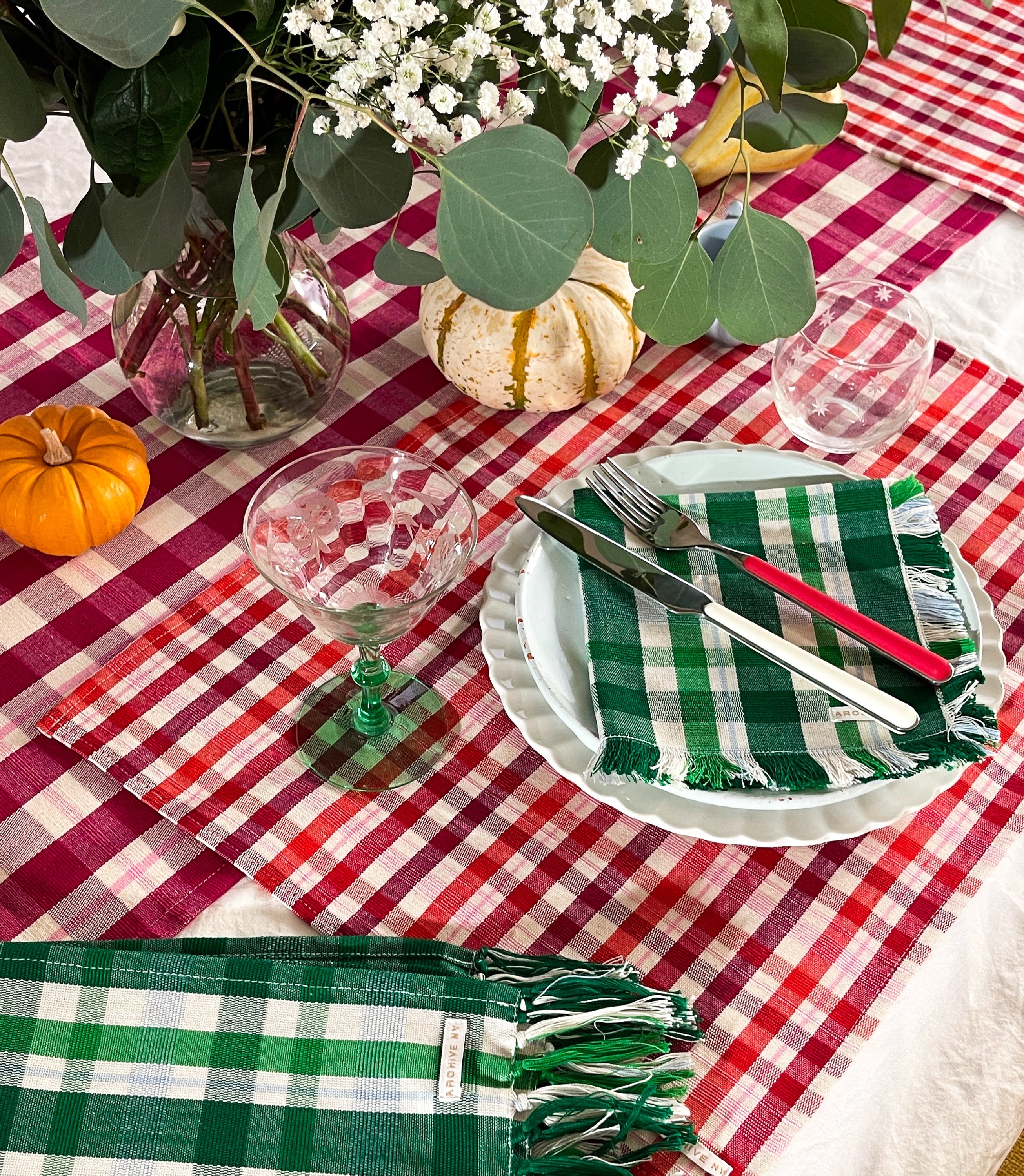 Noel Plaid Placemat - Arte House