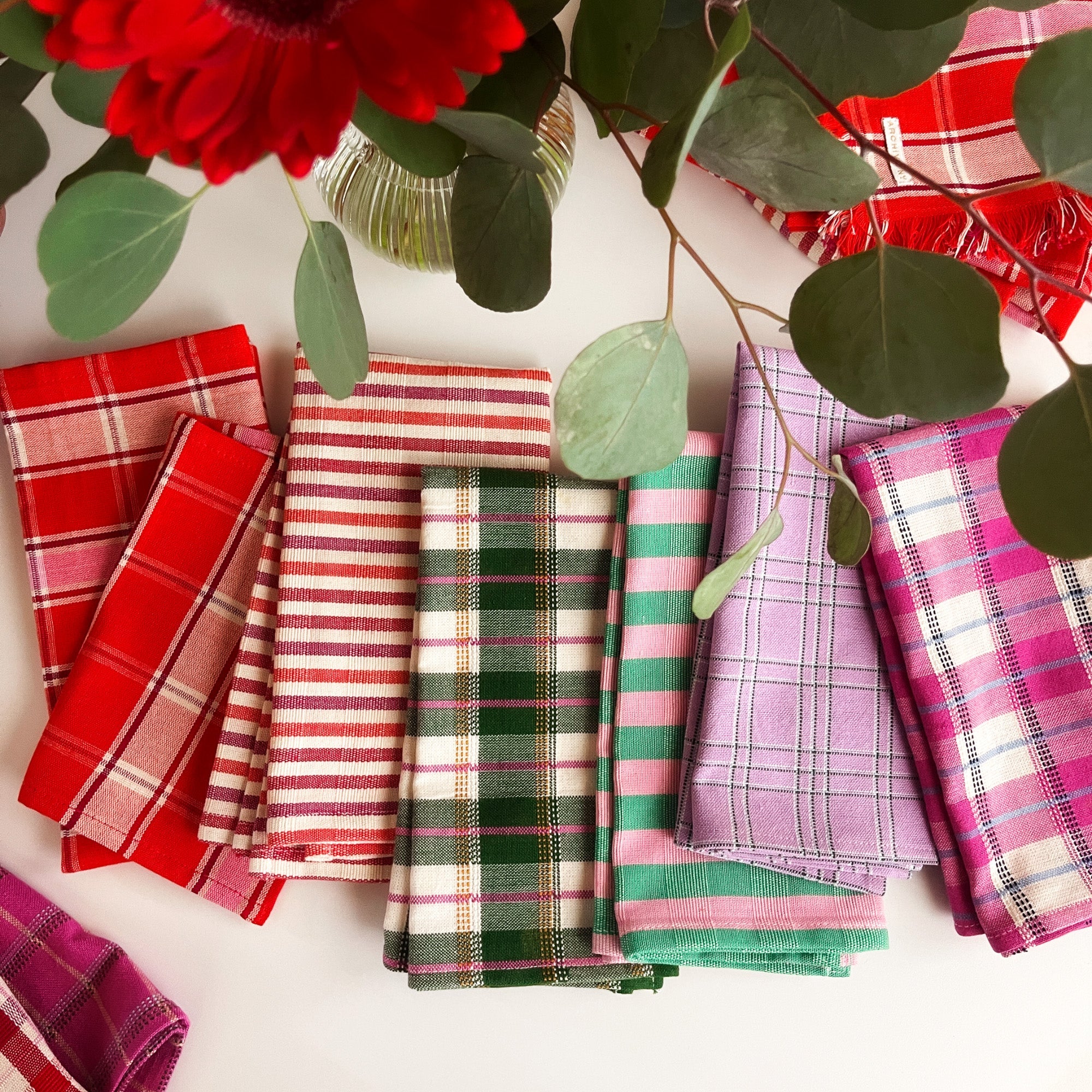 Elina Striped Dinner Napkin - Arte House
