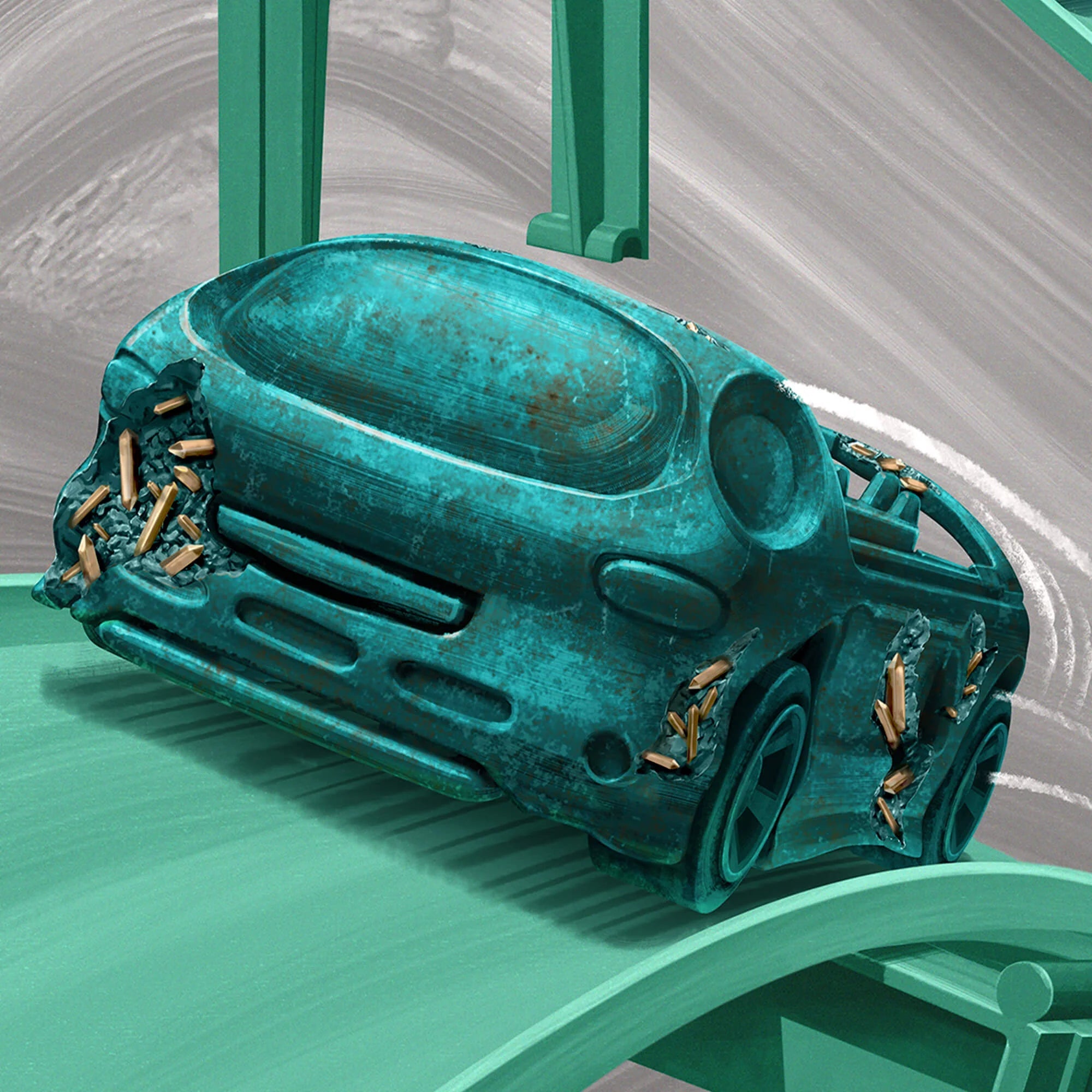 Hot Wheels x Daniel Arsham Legends Archive Lap 2 Poster - Arte House