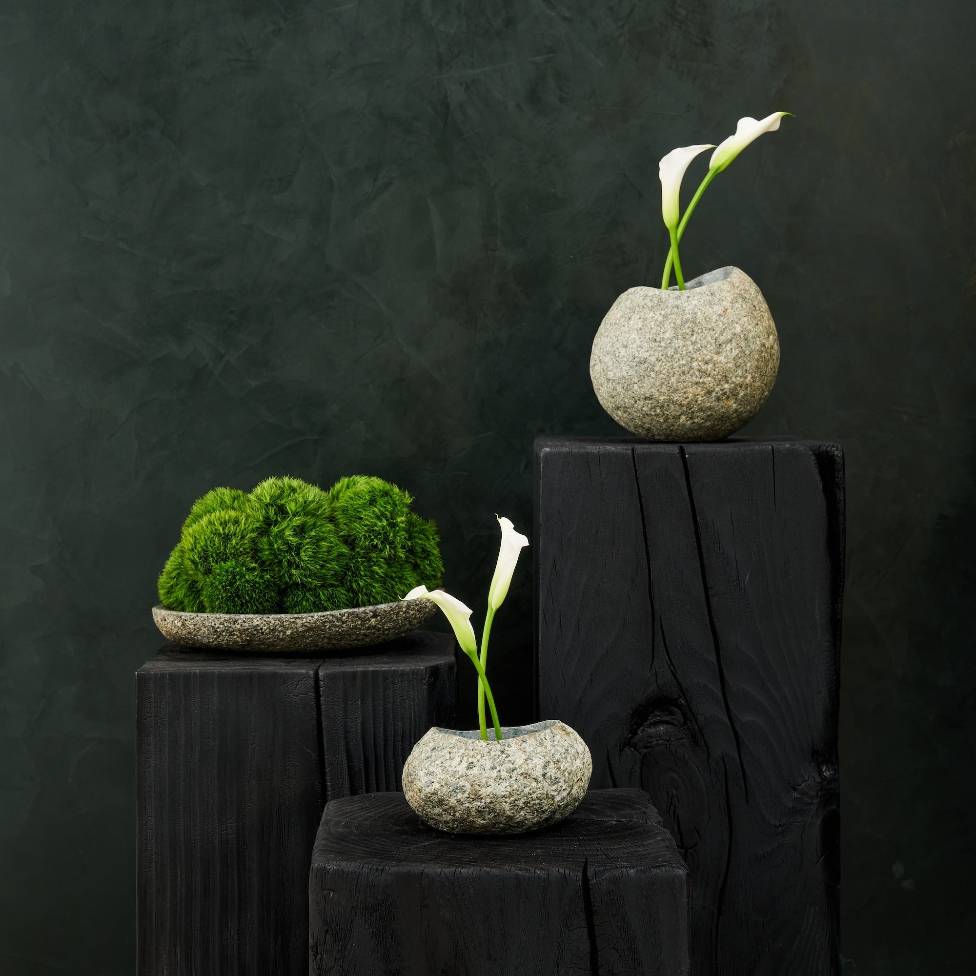 River Stone Vase - Arte House