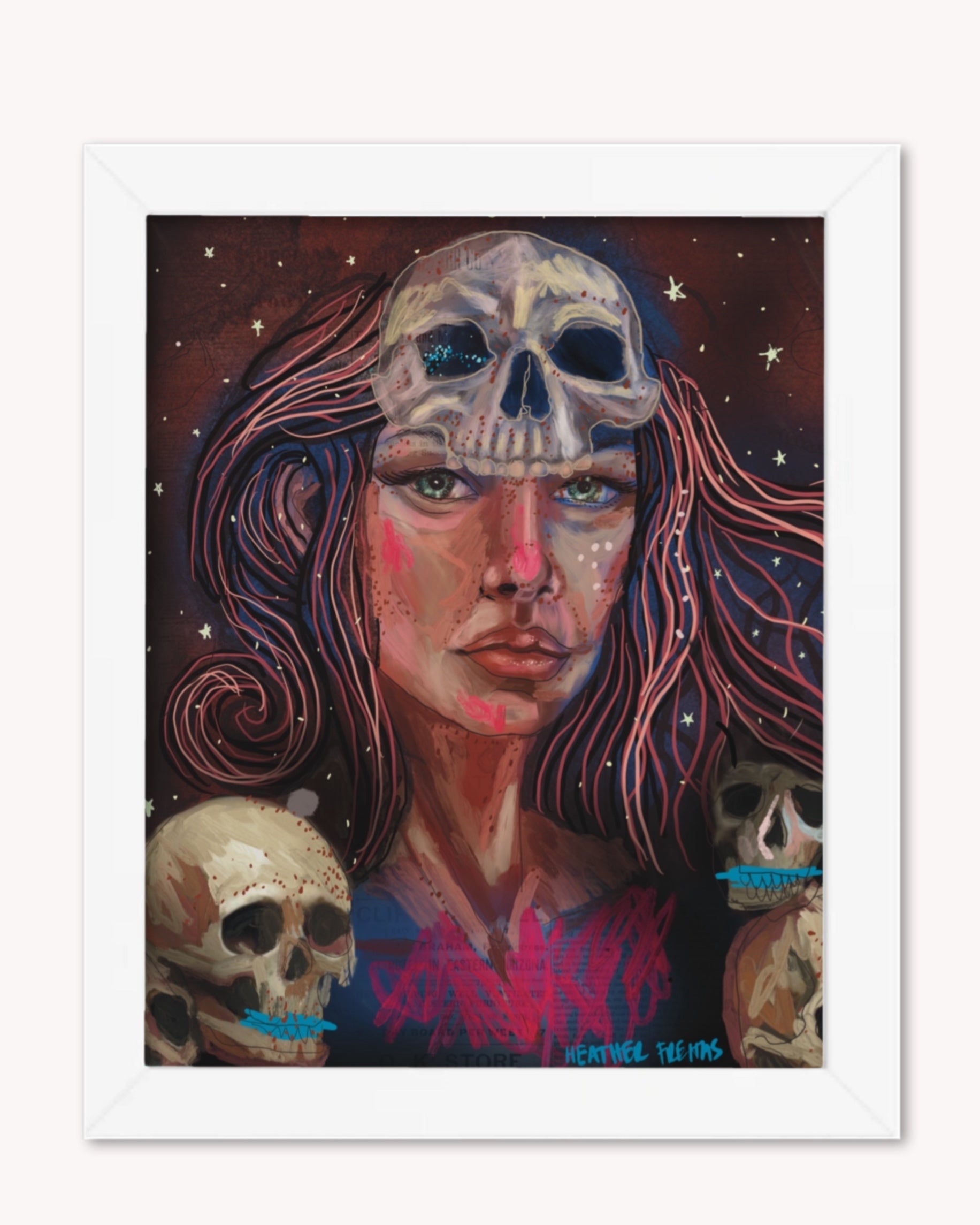 Fire, Flight & Frost Print