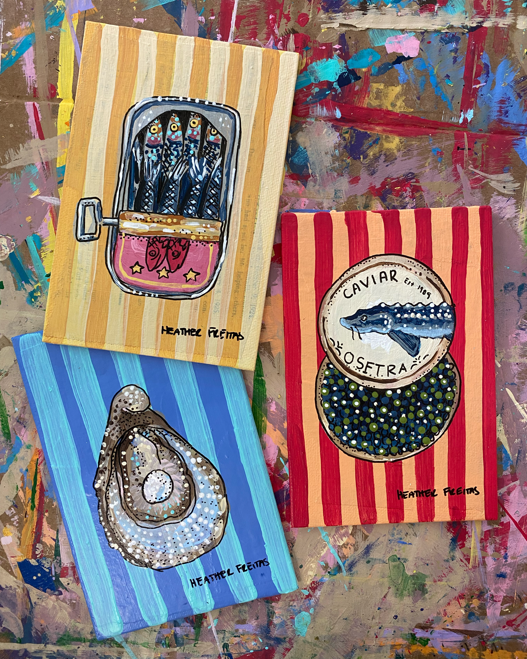 Caviar ( Original Painting )