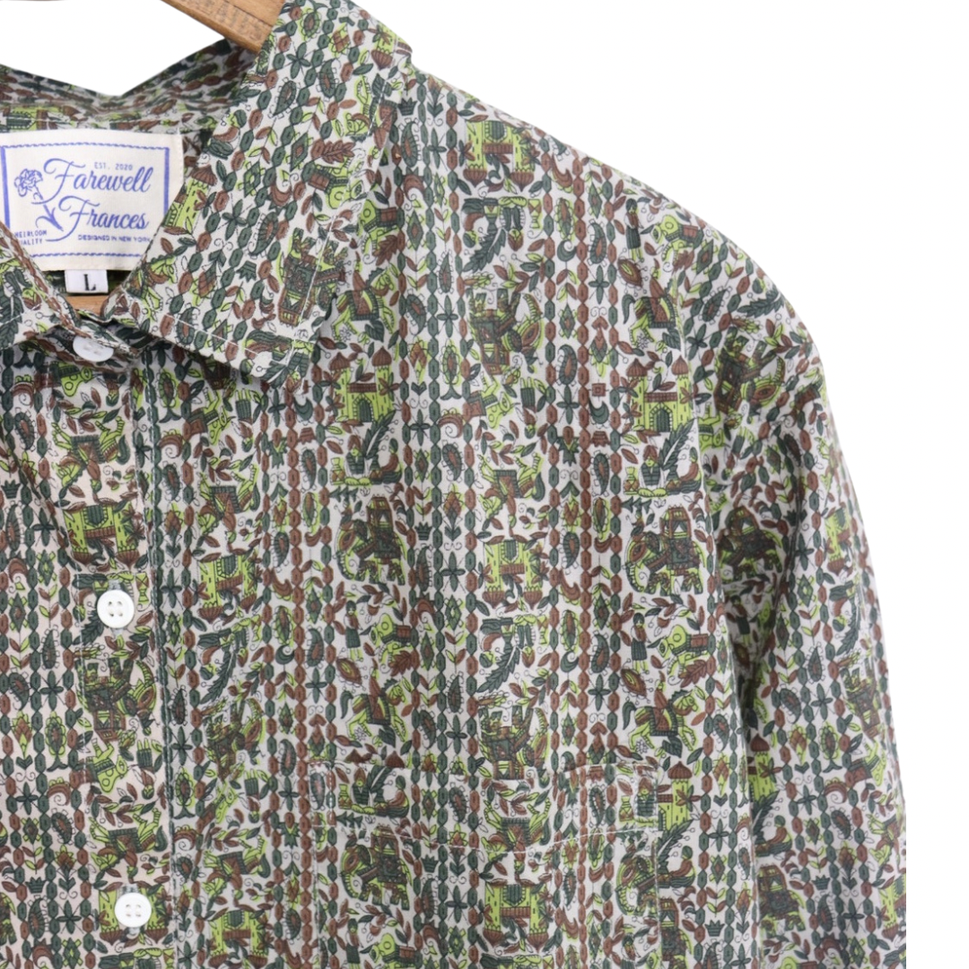George Long Sleeve Button Down Sz L GLS14 - Arte House