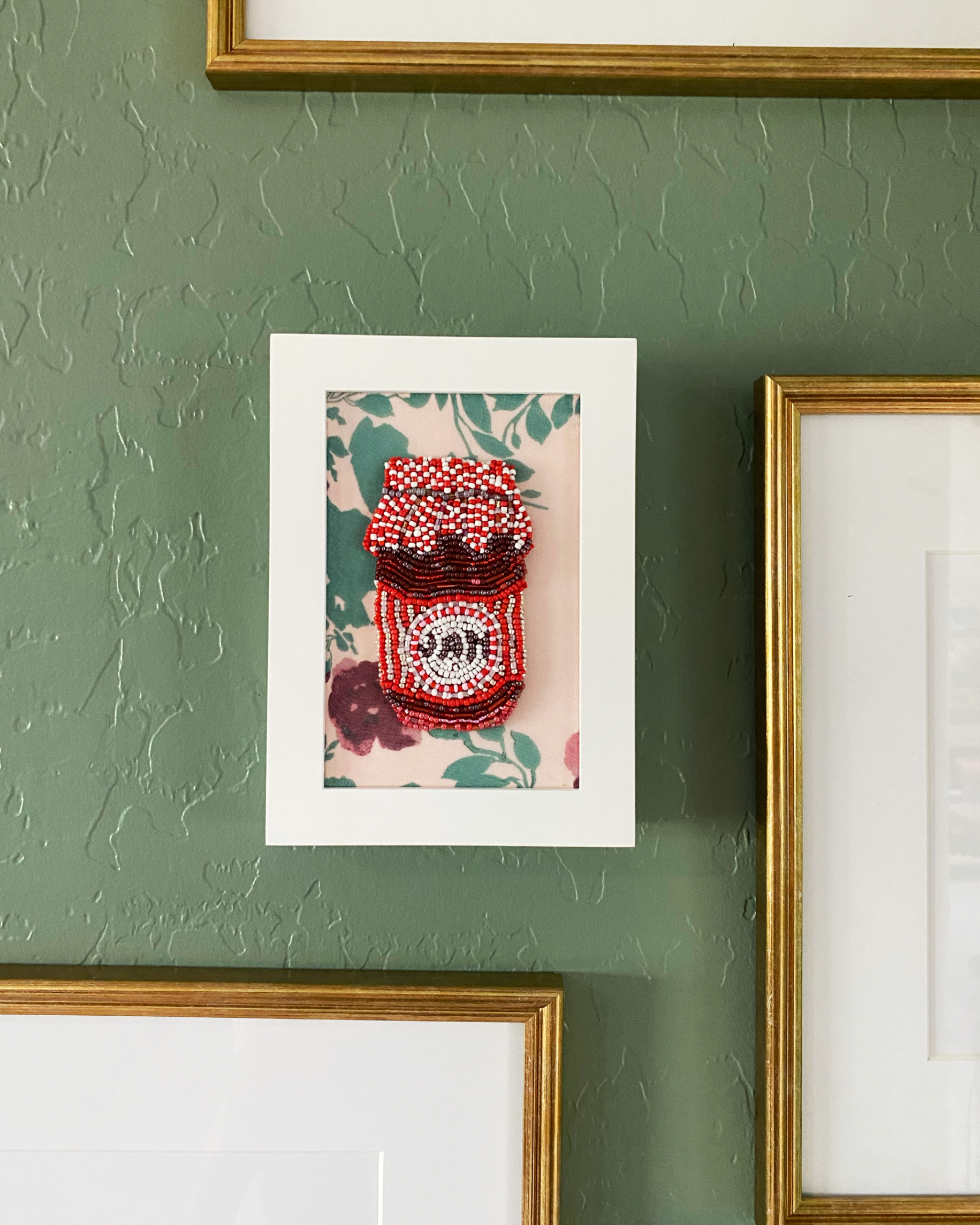 Strawberry Jam Petite Beaded Art ( Limited Edition )