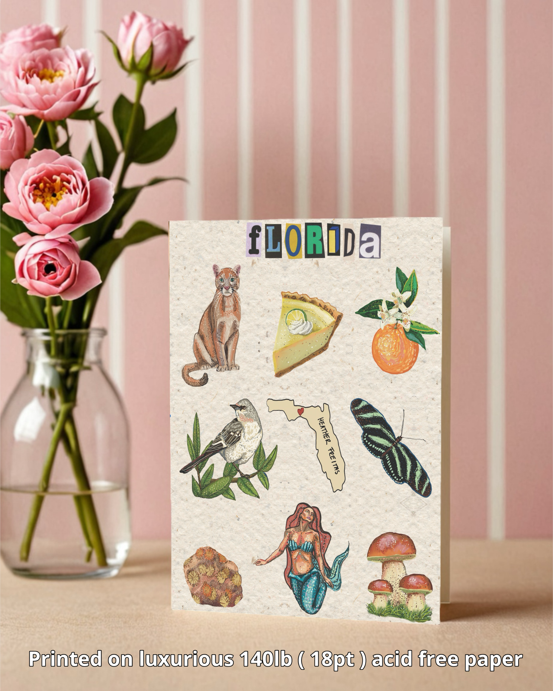 Florida - Greeting Card / Fine Art Print - Arte House