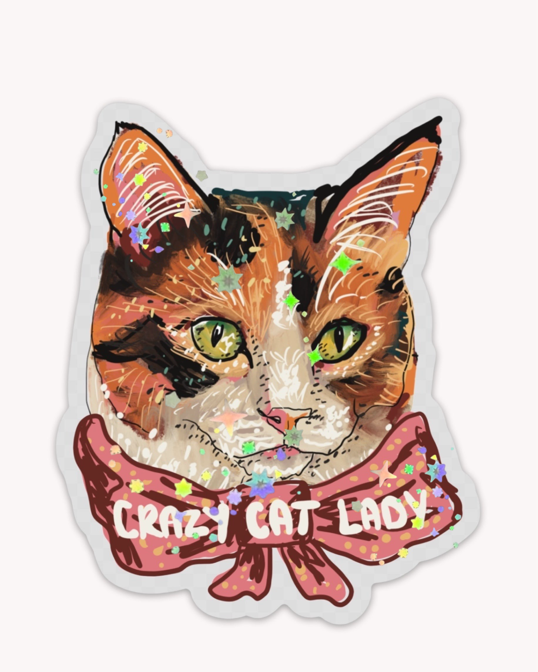 Crazy Cat Lady Sticker - Arte House