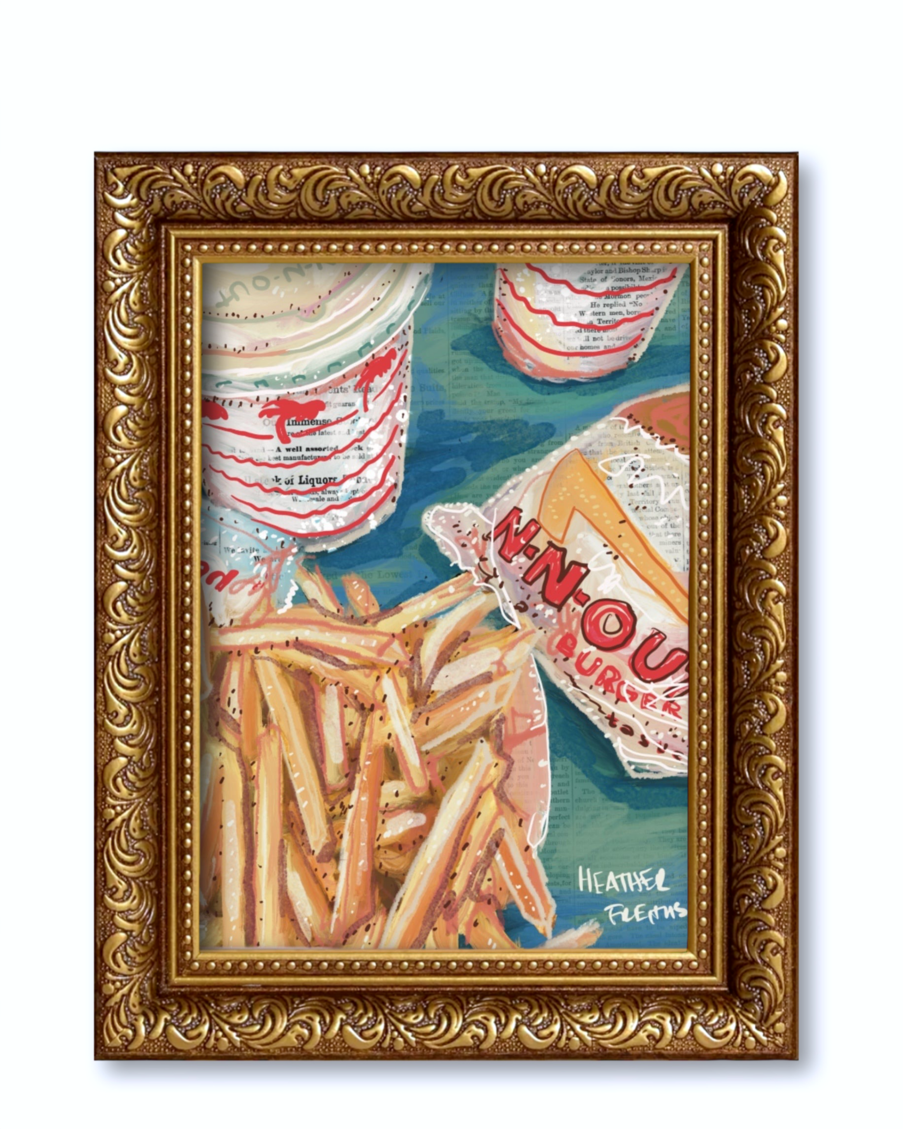 N-Out Fine Art Magnet ( Large ) - Arte House