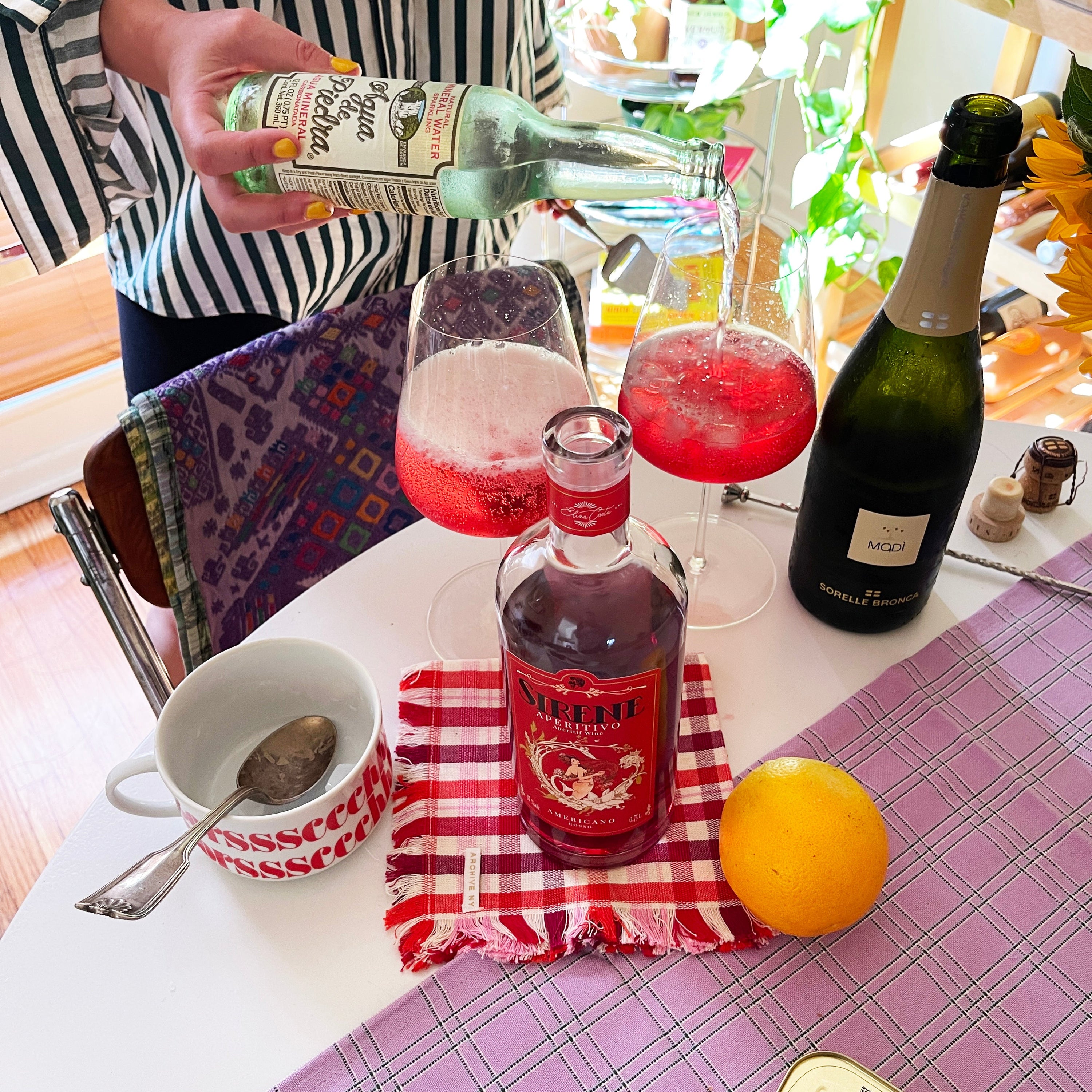 Noel Plaid Party Napkin - Arte House