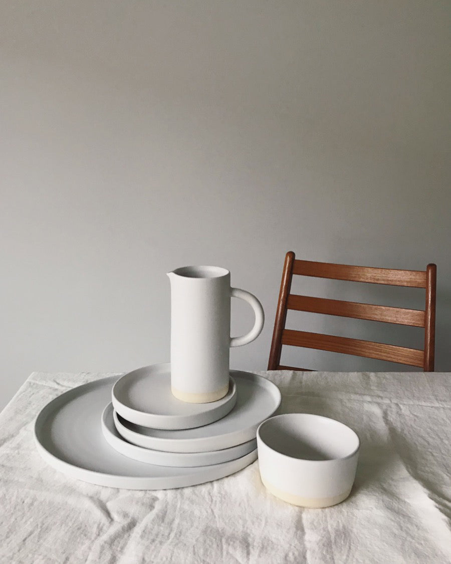 SALE Casa Cubista White Matte Tableware - Plates and Bowls - Arte House