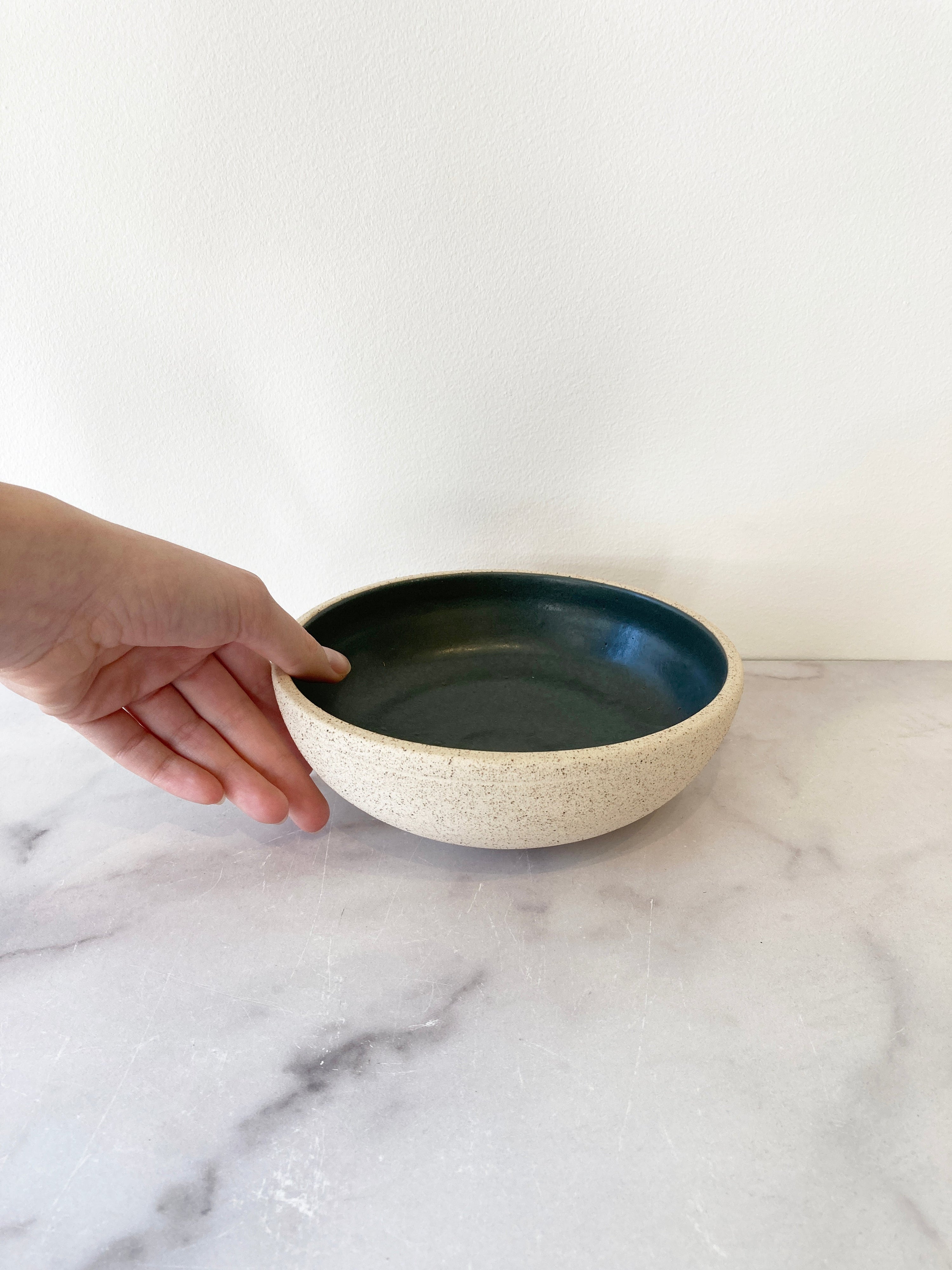 Luna Handmade Ceramic Dinnerware - Gray - Arte House