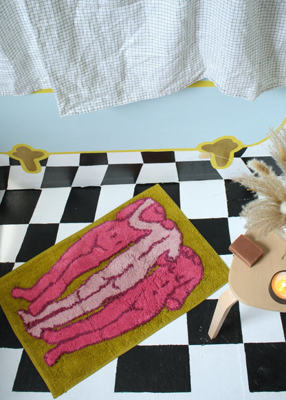 The Three Muses Bathmat