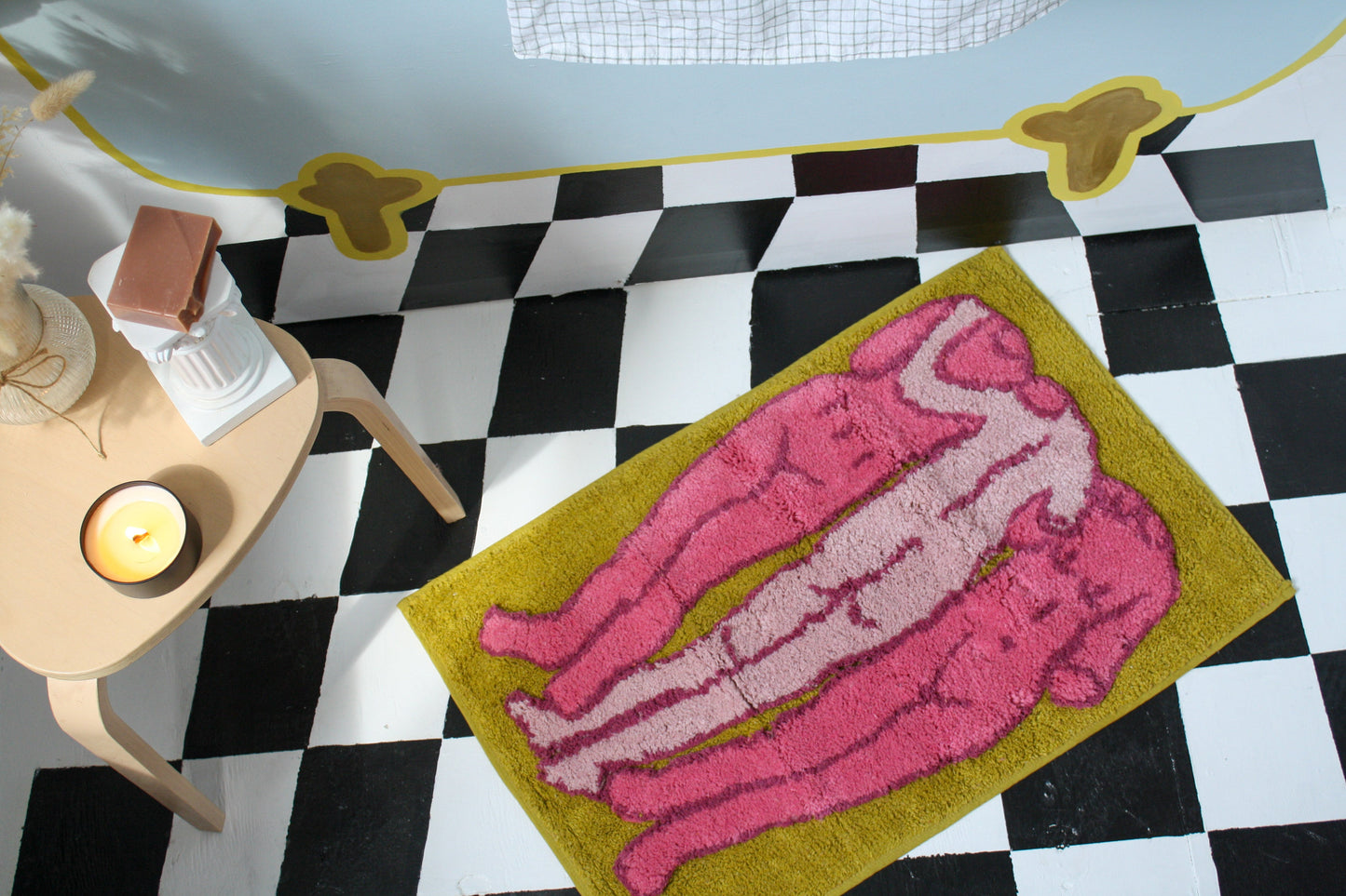 The Three Muses Bathmat