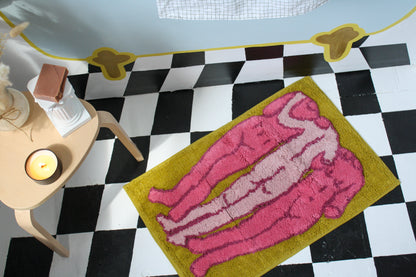 The Three Muses Bathmat