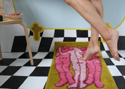 The Three Muses Bathmat