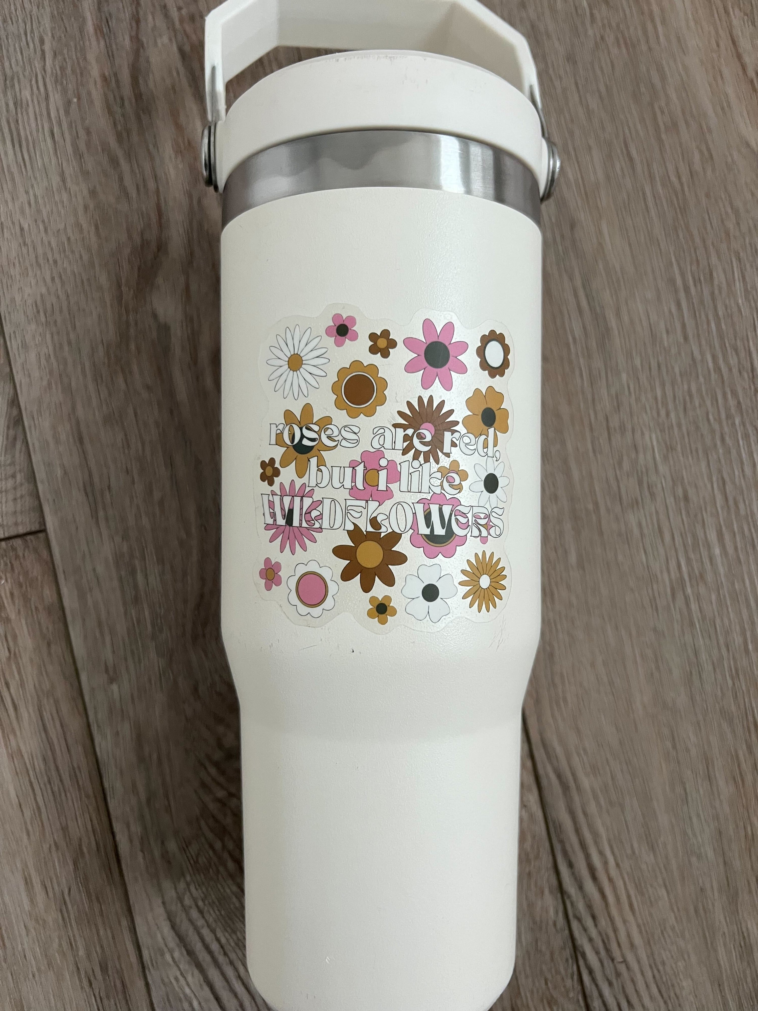 Wildflower transparent Sticker - Arte House