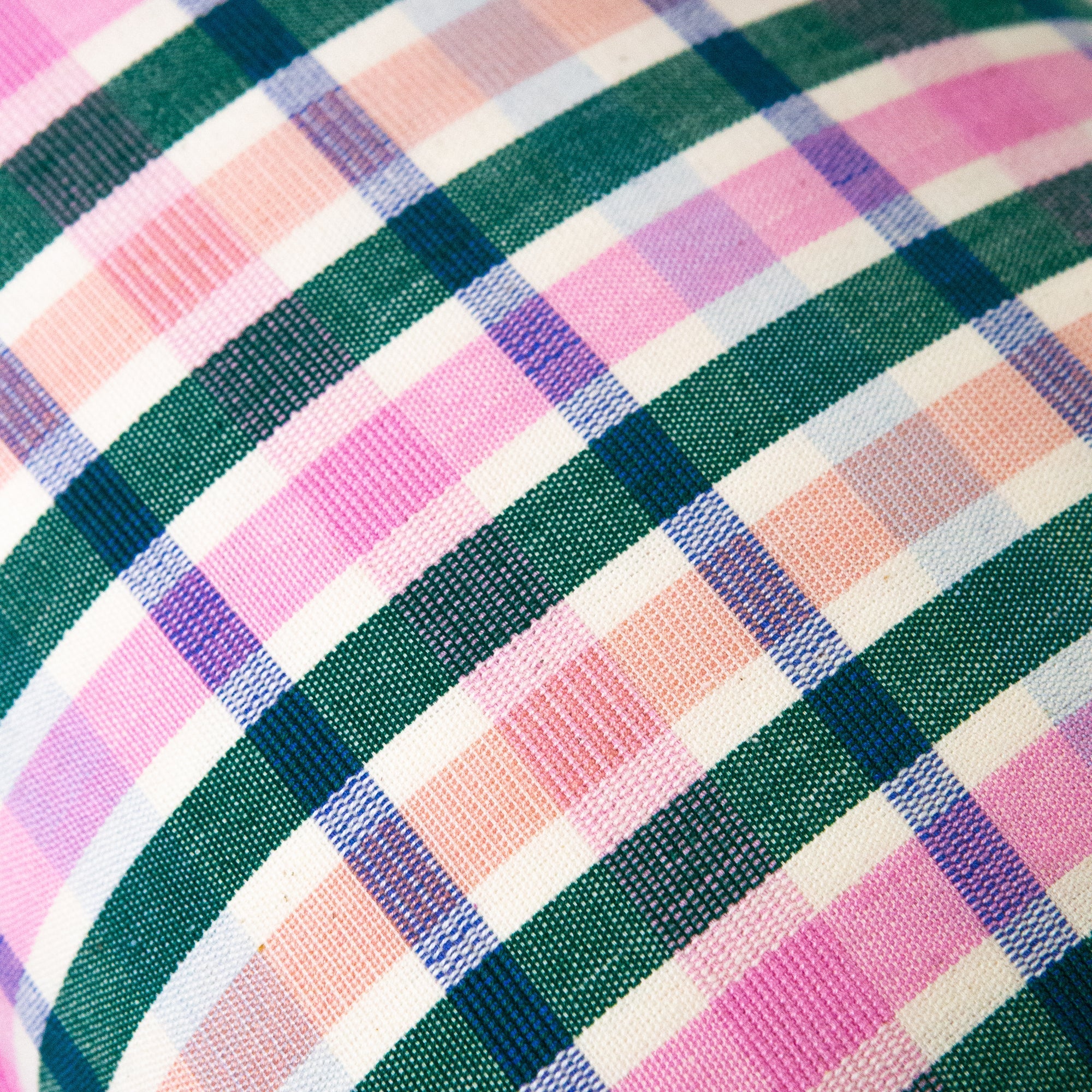 Lola Ruffle Plaid Pillow