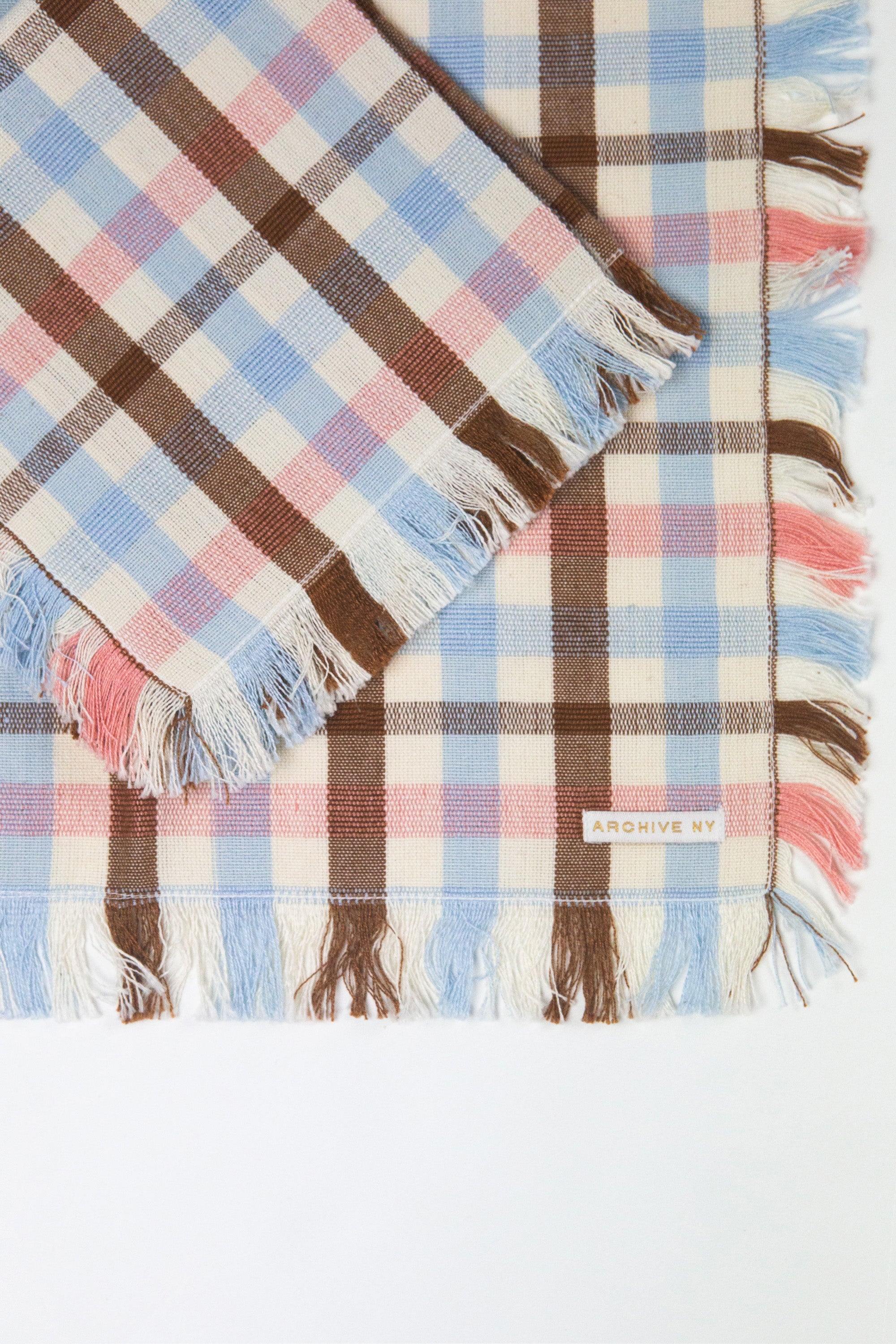Louisa Plaid Party Napkins - Arte House