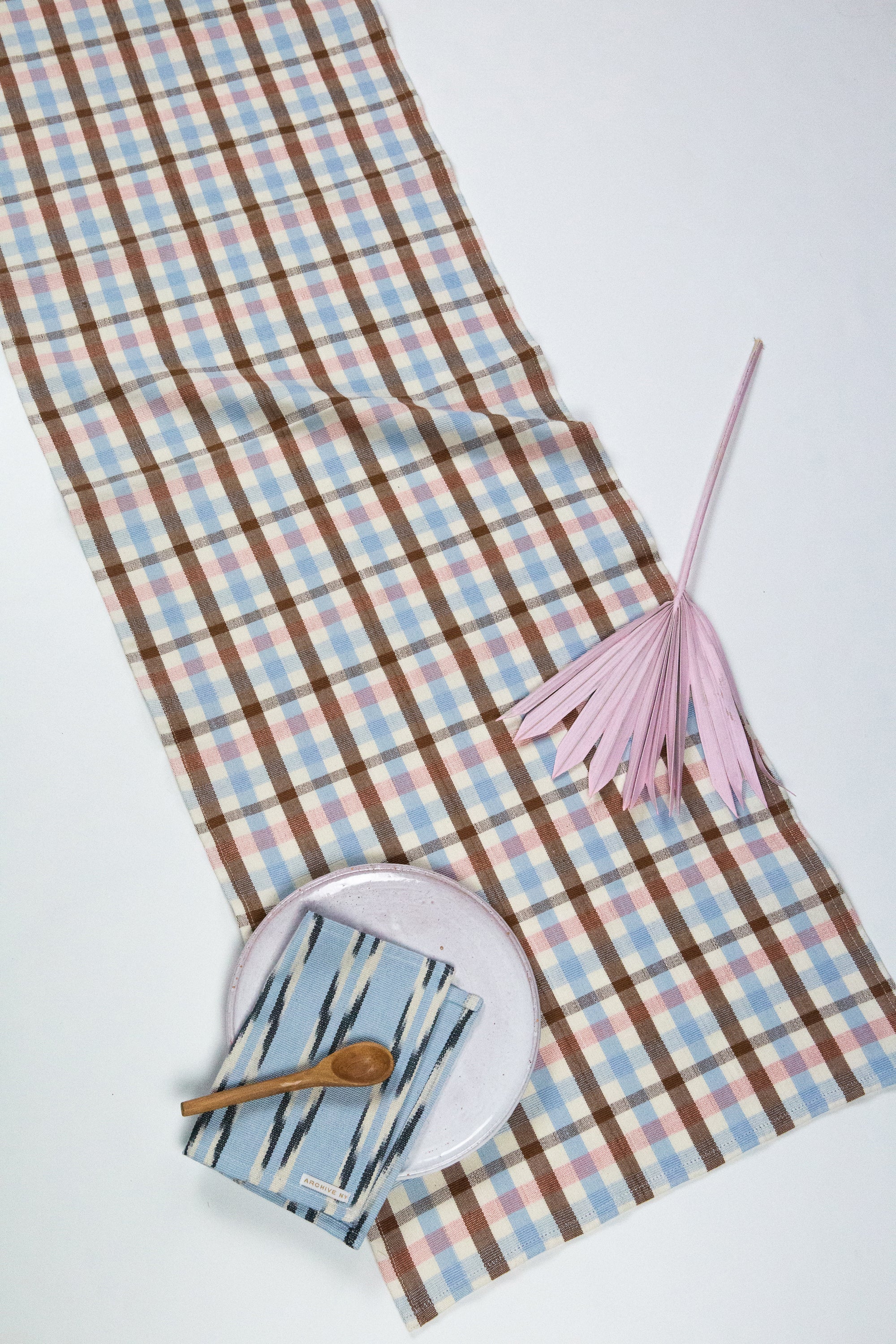 Louisa Plaid Runner - Arte House