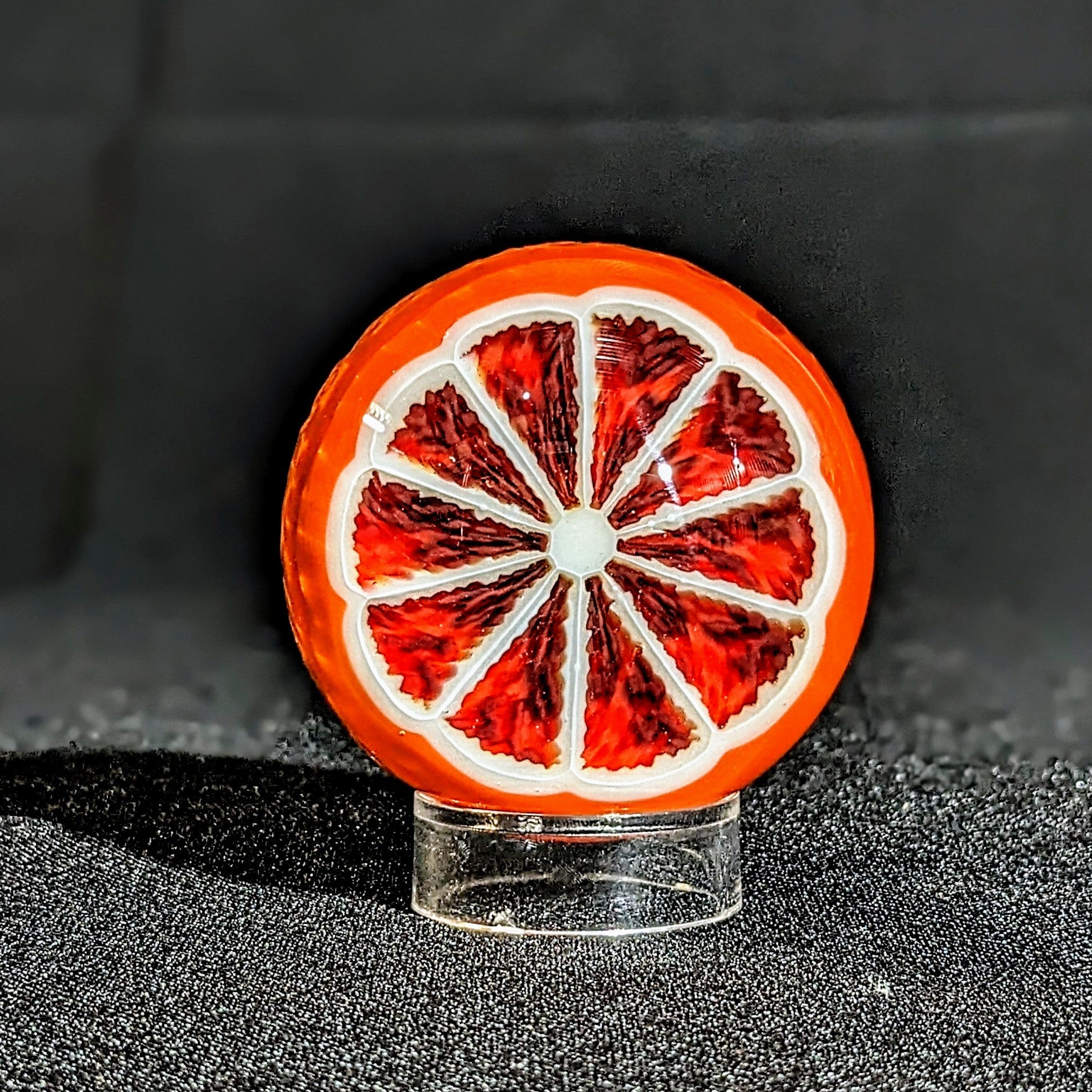 Sam Lyons "Half Fruit Slice (Blood Orange)" Marble - 56 mm - Arte House