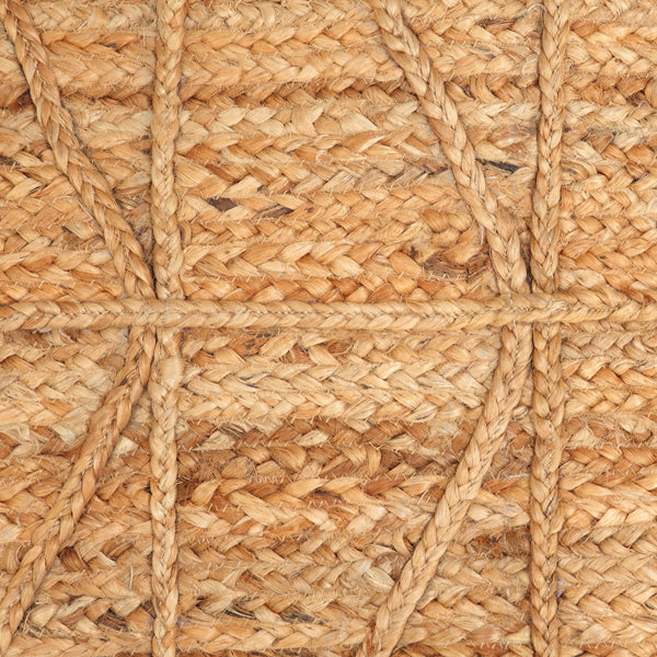 Triangle Jute Doormat Rug, Natural -  2 x 3 ft - Arte House