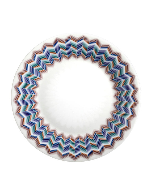 Dessert Plates ZIG ZAG Set of 2  Jarris 148 diam. 8.5" - Arte House
