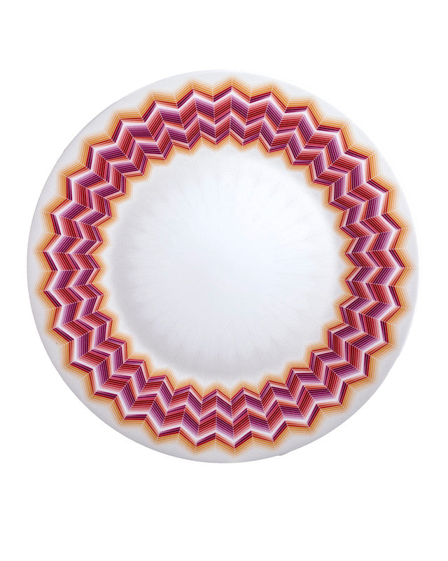 Charger Plate ZIG ZAG  Jarris 156 diam. 12.5" - Arte House