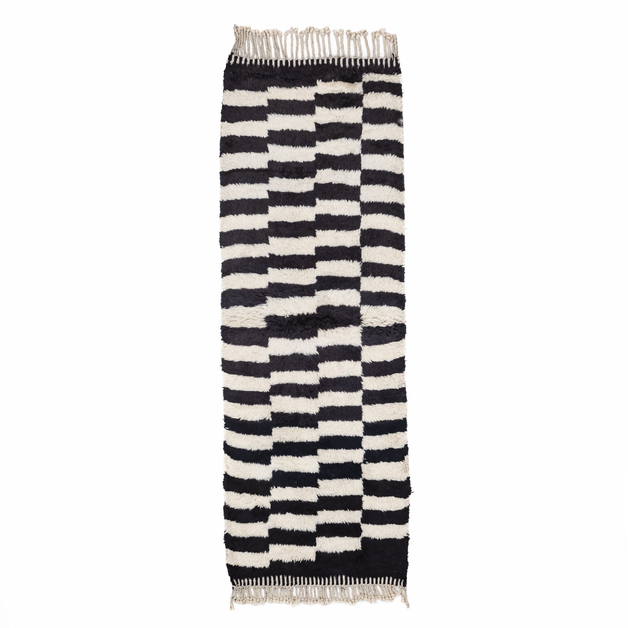 Piano - Luxury Shag Moroccan Runner Rug