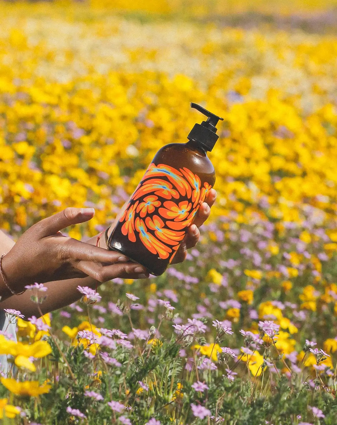 Mind and Body Wash Refillable Glass