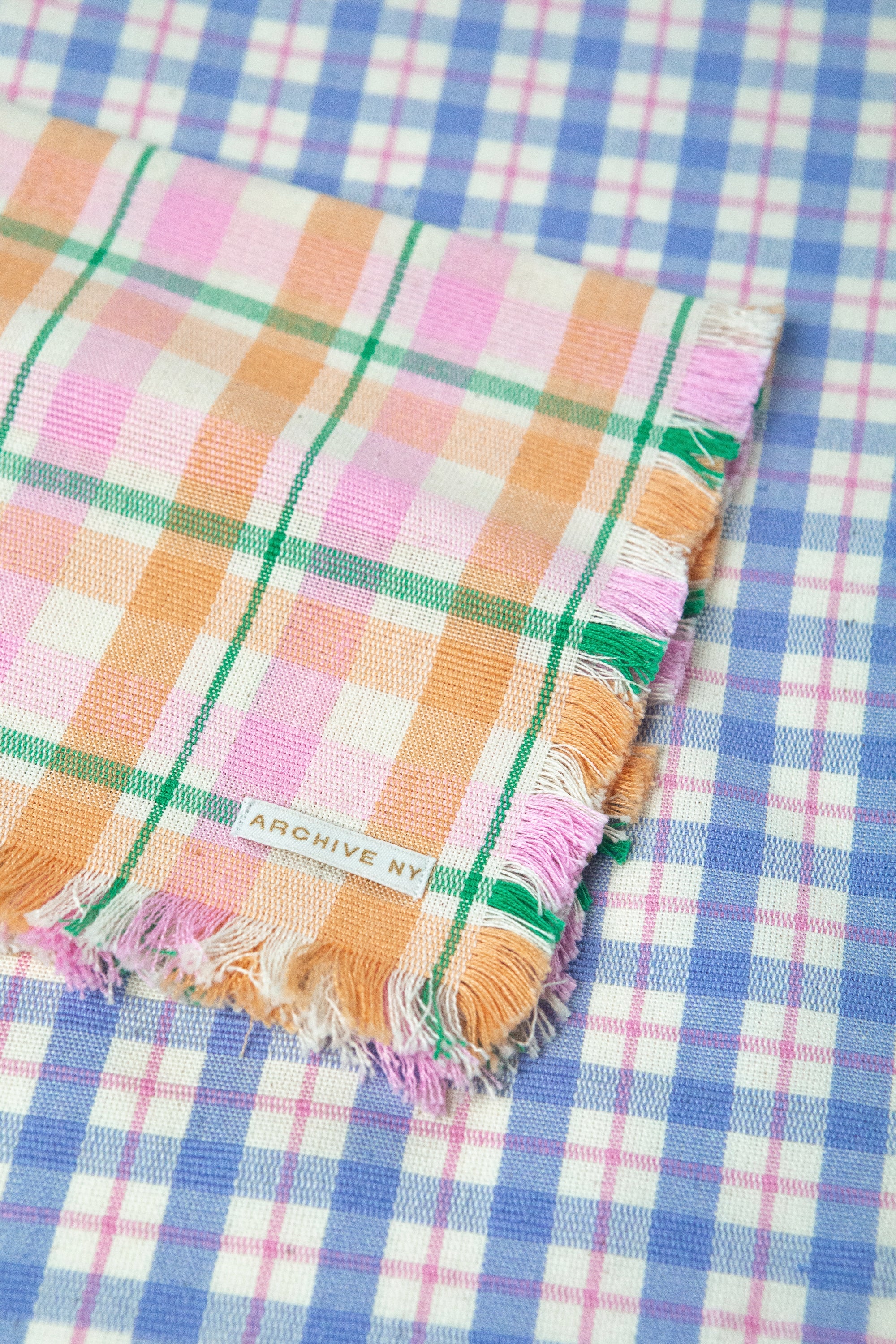 Marguerite Plaid Party Napkins - Arte House