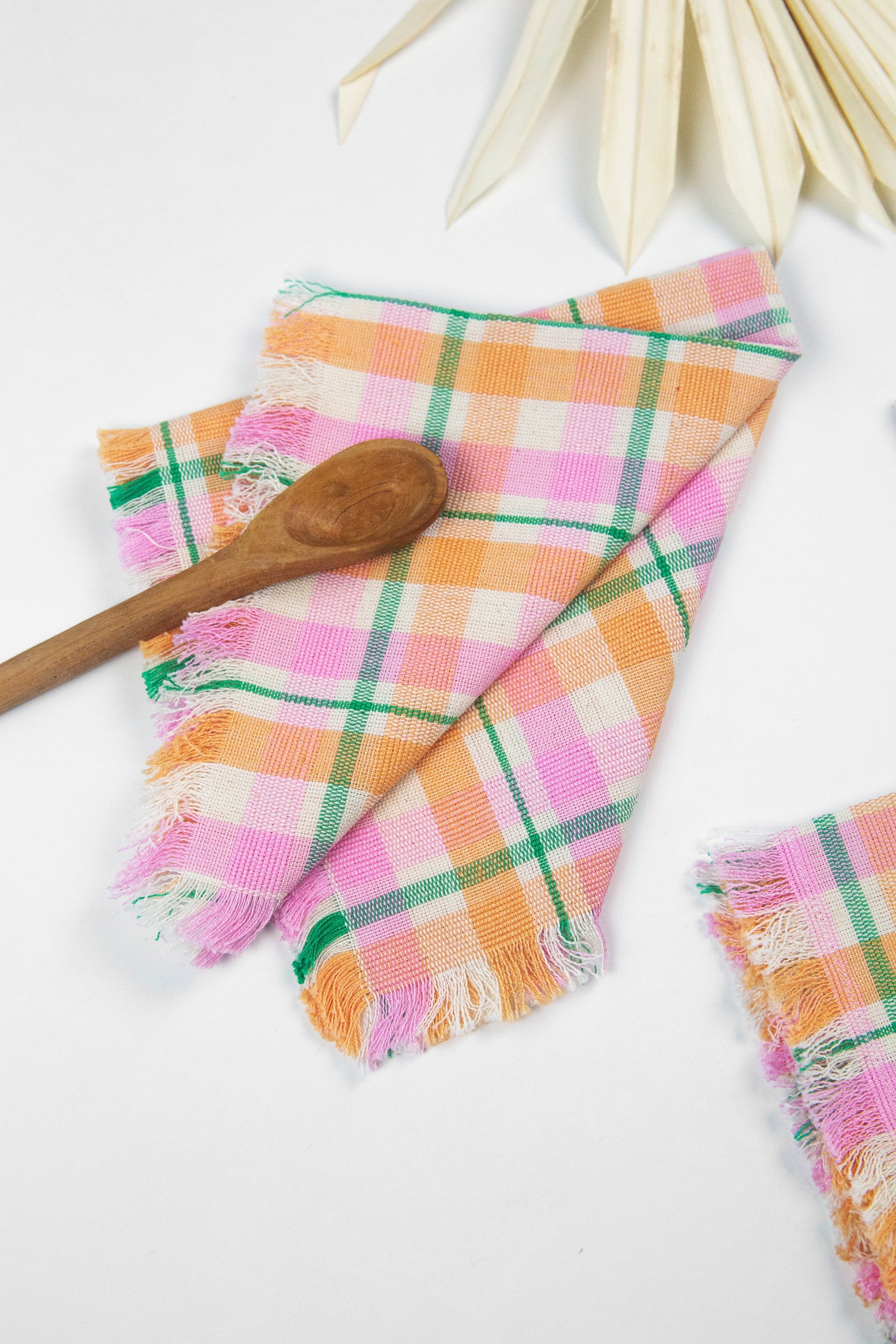 Marguerite Plaid Party Napkins - Arte House