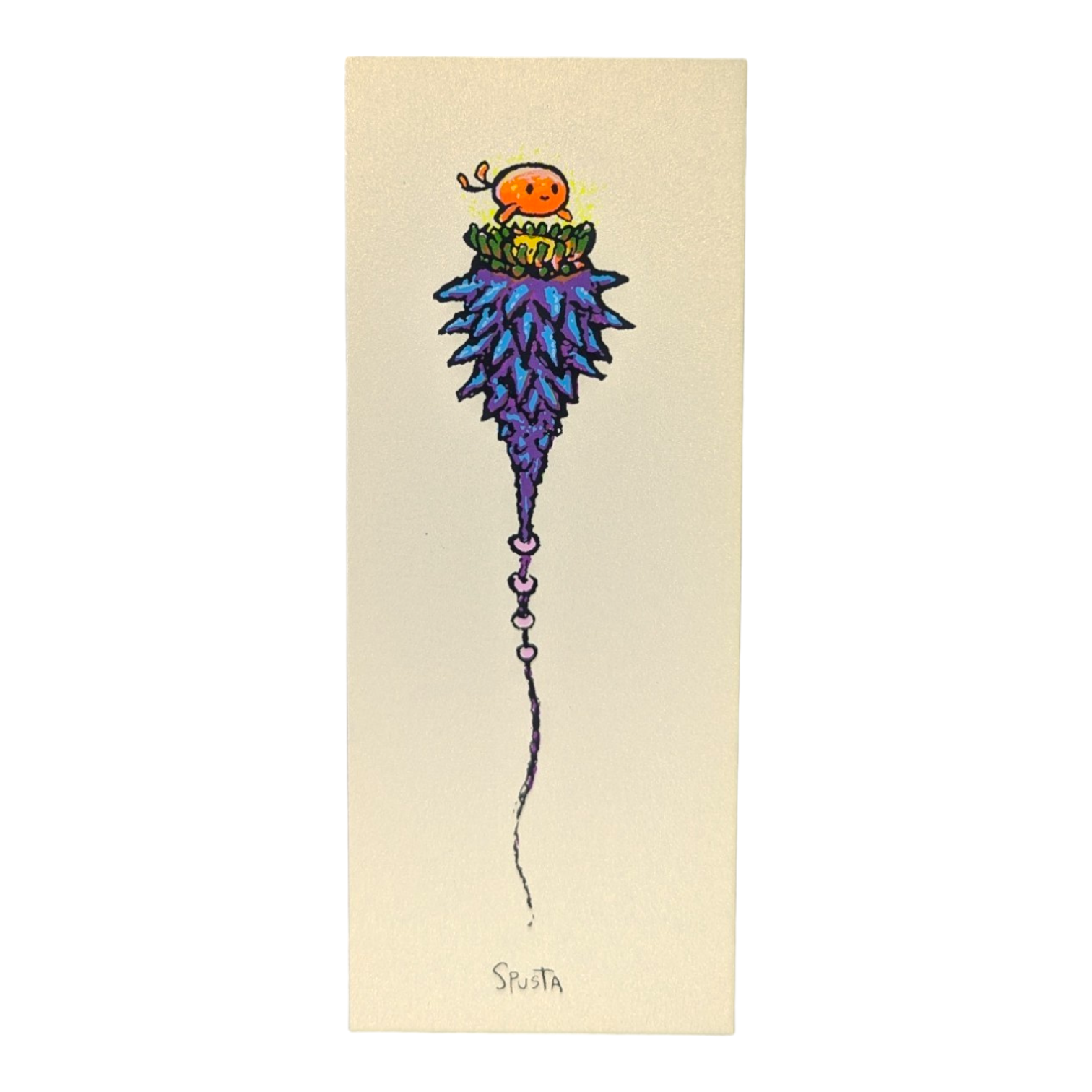 Marq Spusta Nurturing (White Golden Shimmer) Micro Print - Arte House
