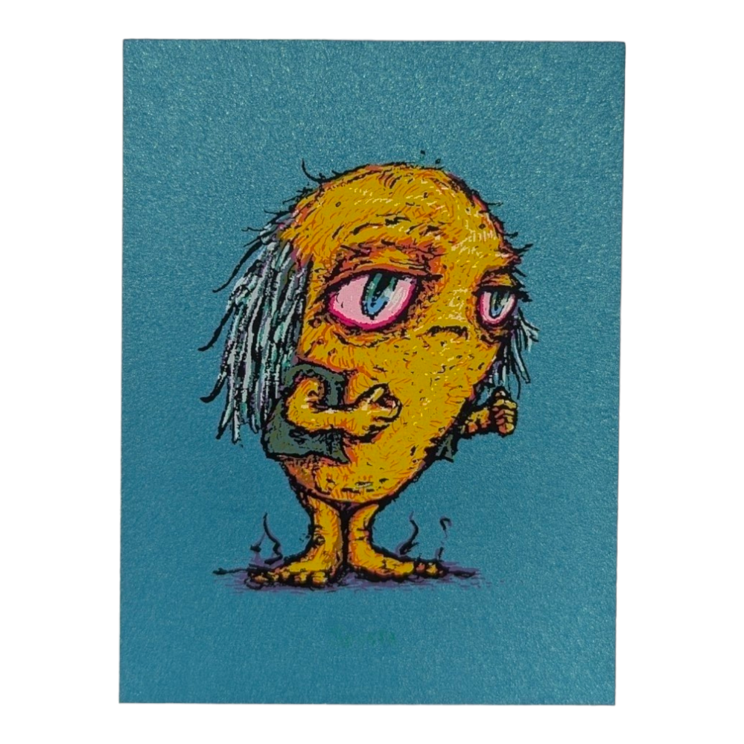 Marq Spusta Snaps (Teal Shimmer) Micro Print - Arte House