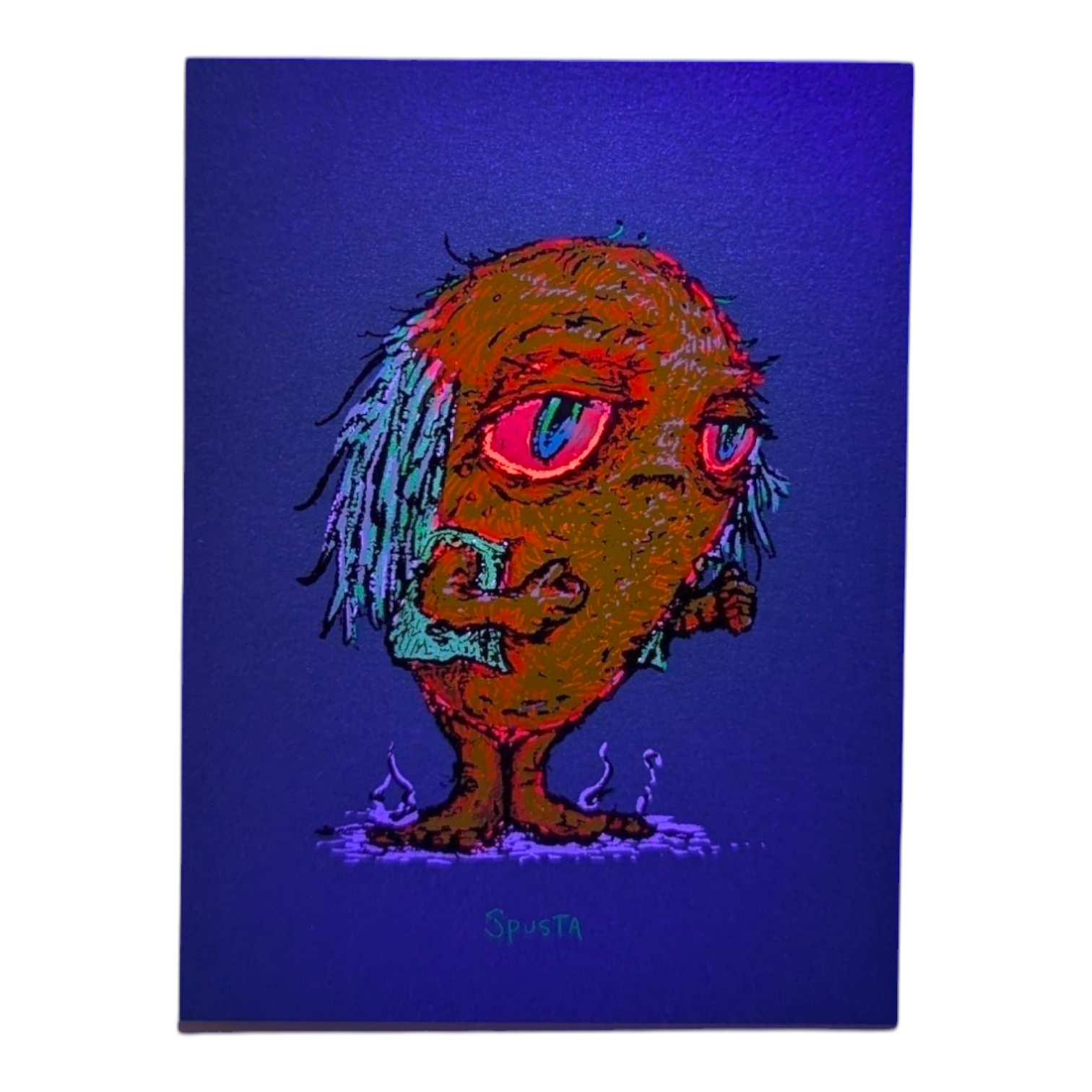 Marq Spusta Snaps (Teal Shimmer) Micro Print - Arte House