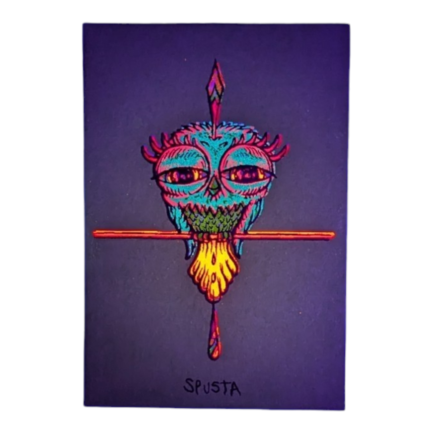 Marq Spusta Tweet (Lime Green) Micro Print