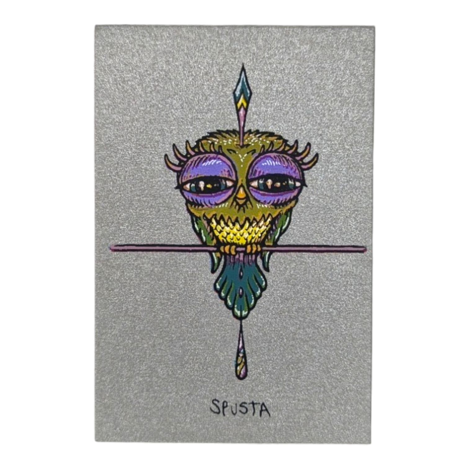 Marq Spusta Tweet (Silver Shimmer) Micro Print - Arte House