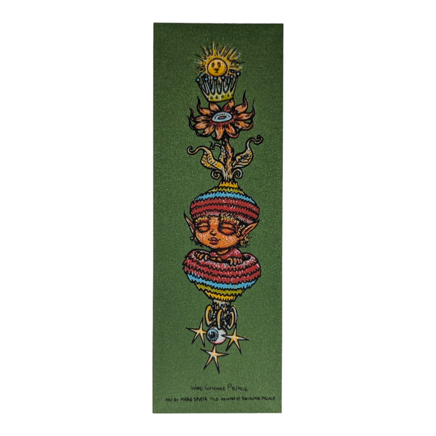Marq Spusta Wee Gnome (Green) Micro Print - Arte House