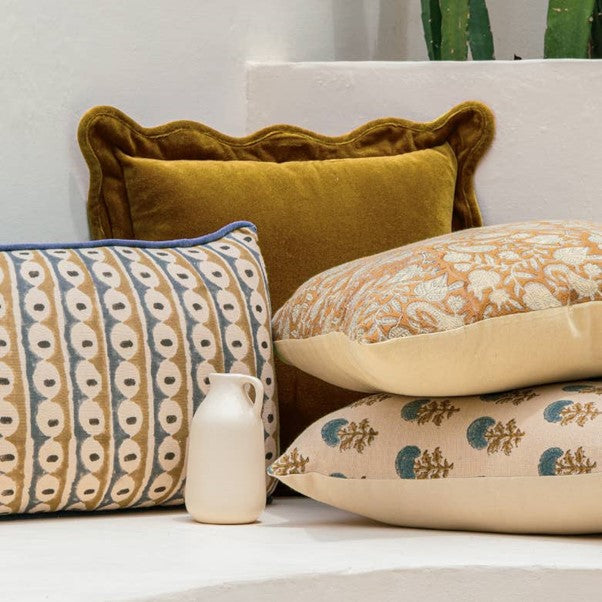 Nazar Blockprint Pillow Cover