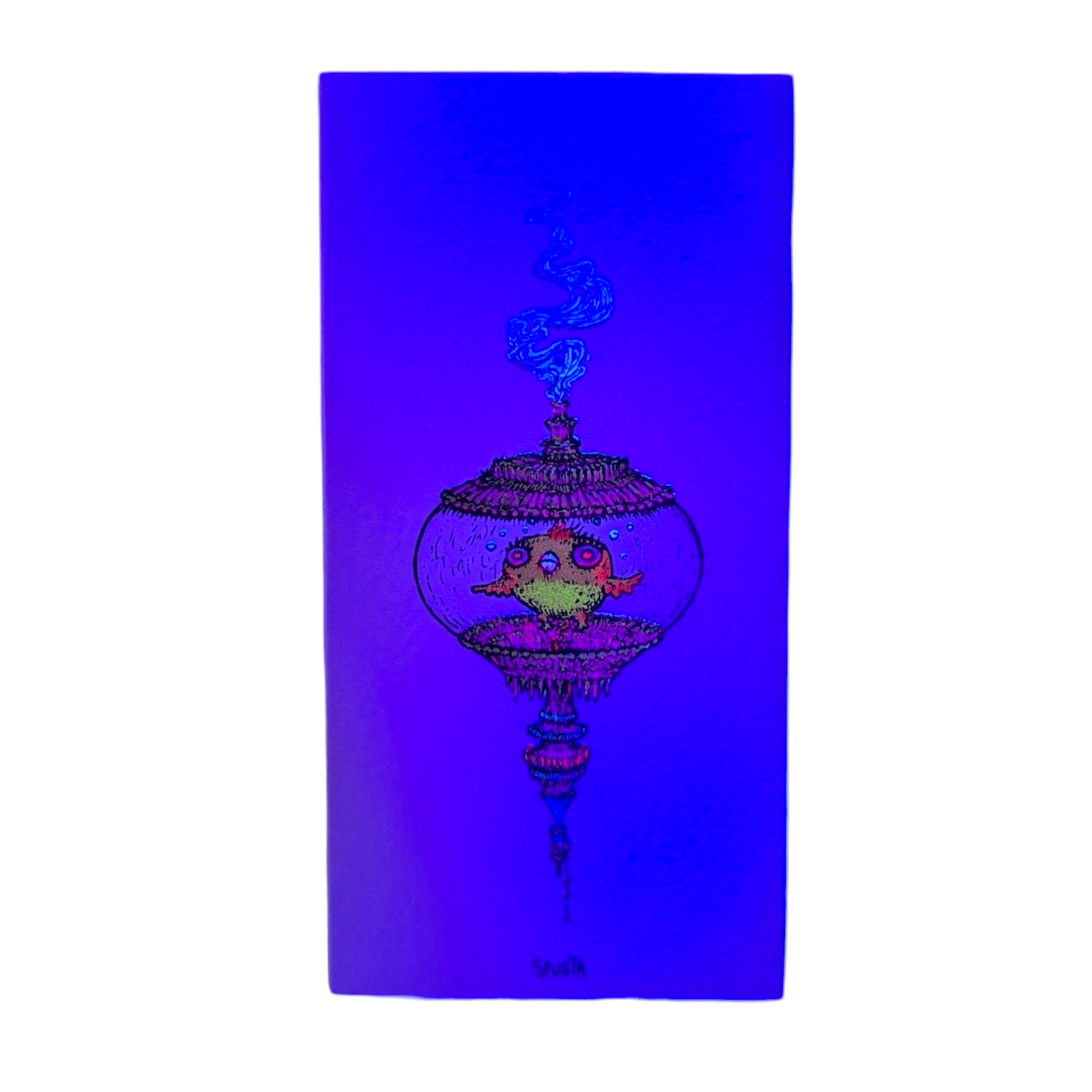 Marq Spusta Fish in Bowl (Nude Shimmer) Micro Print