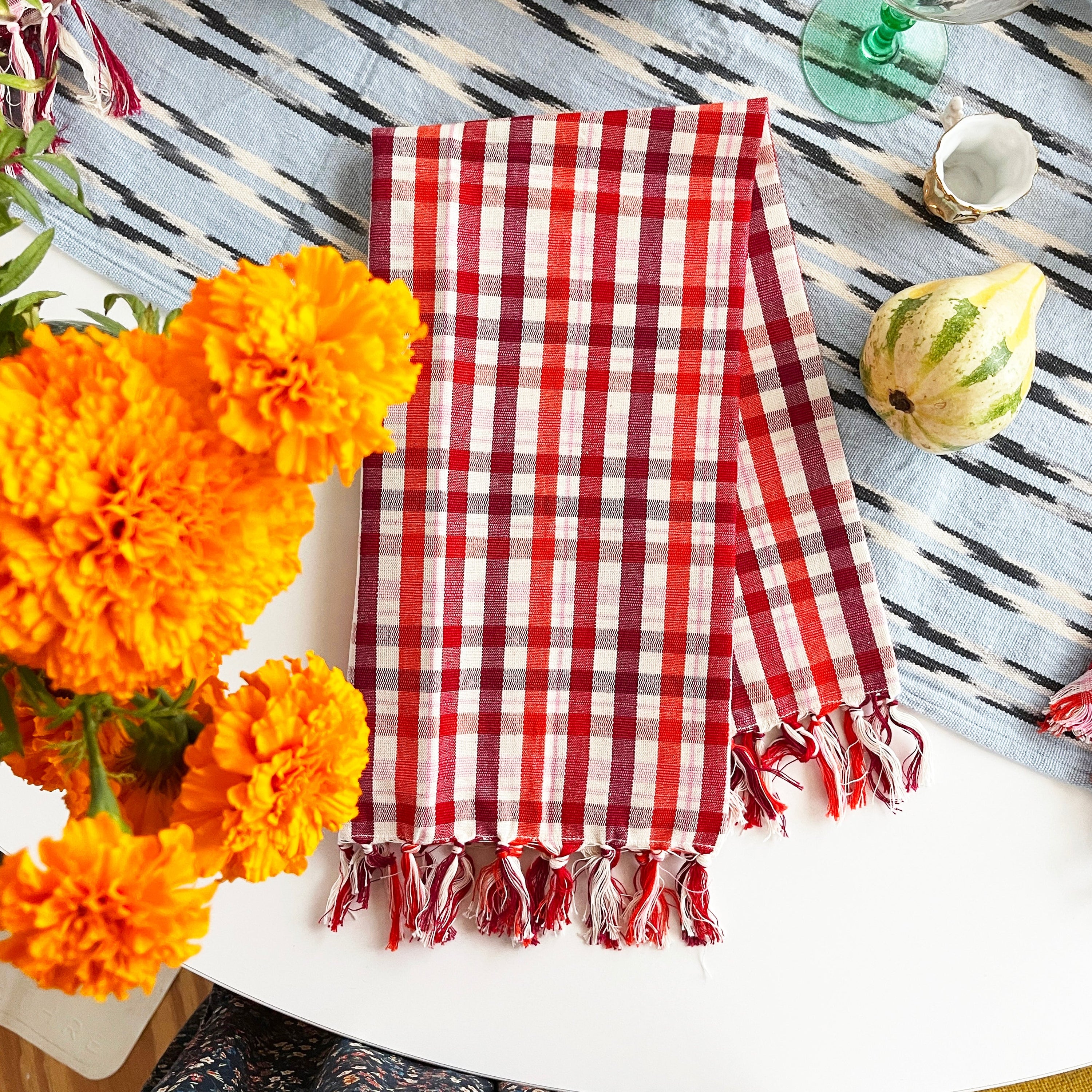 Noel Plaid Kitchen Towel - Arte House