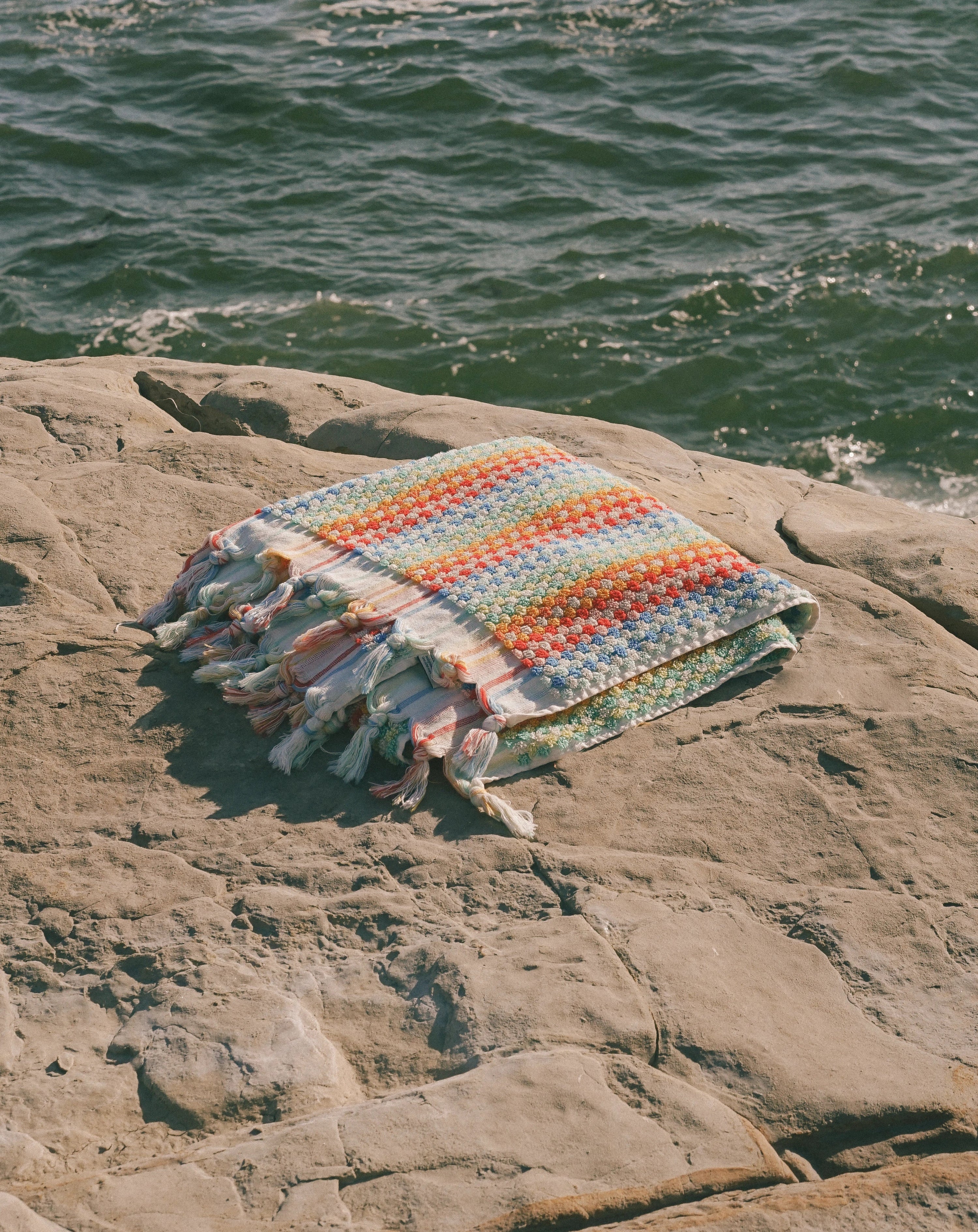 Organic Cosmic Rainbow Towel (Vibrant)