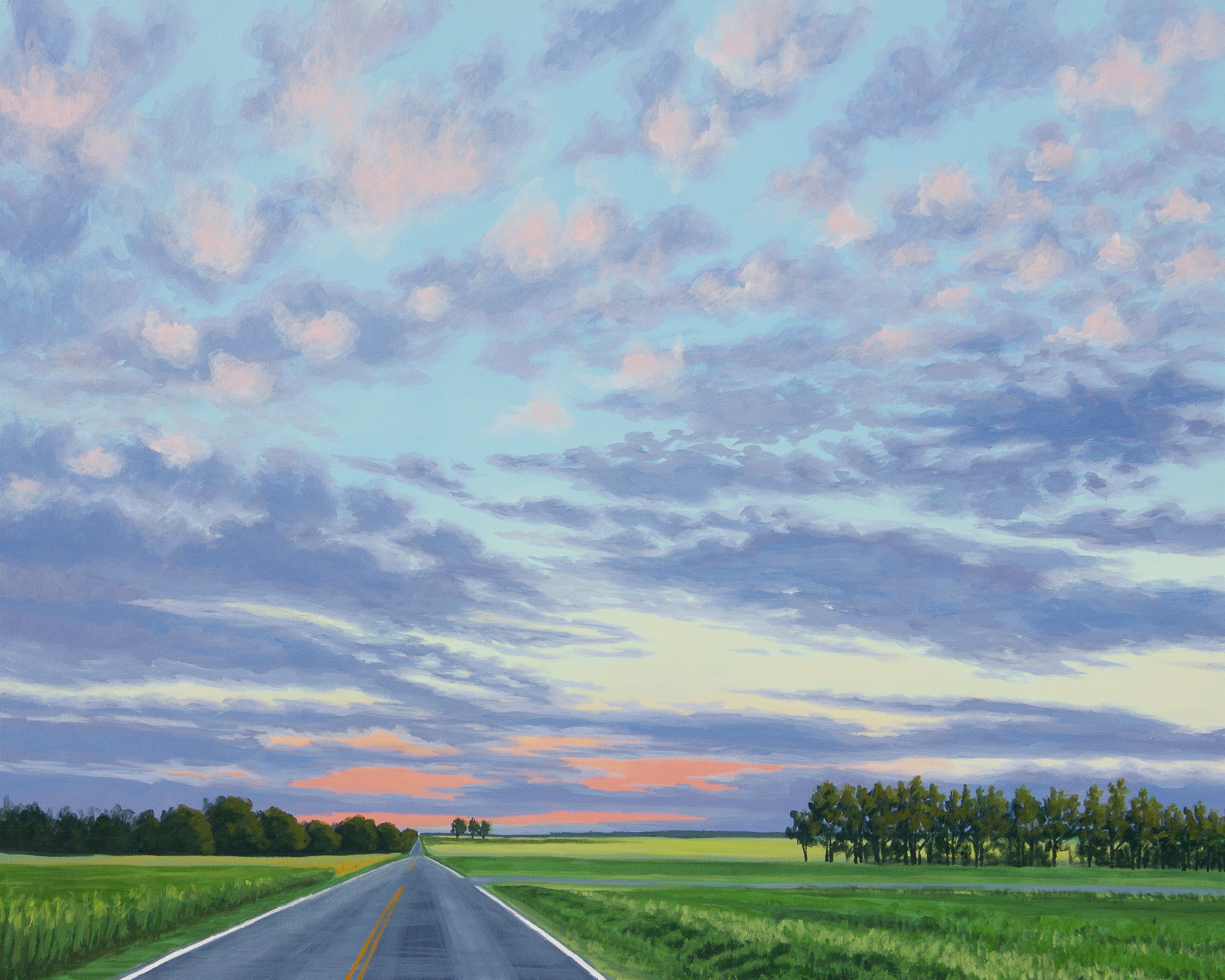 South on 127th a Horizontal Art Print - Arte House