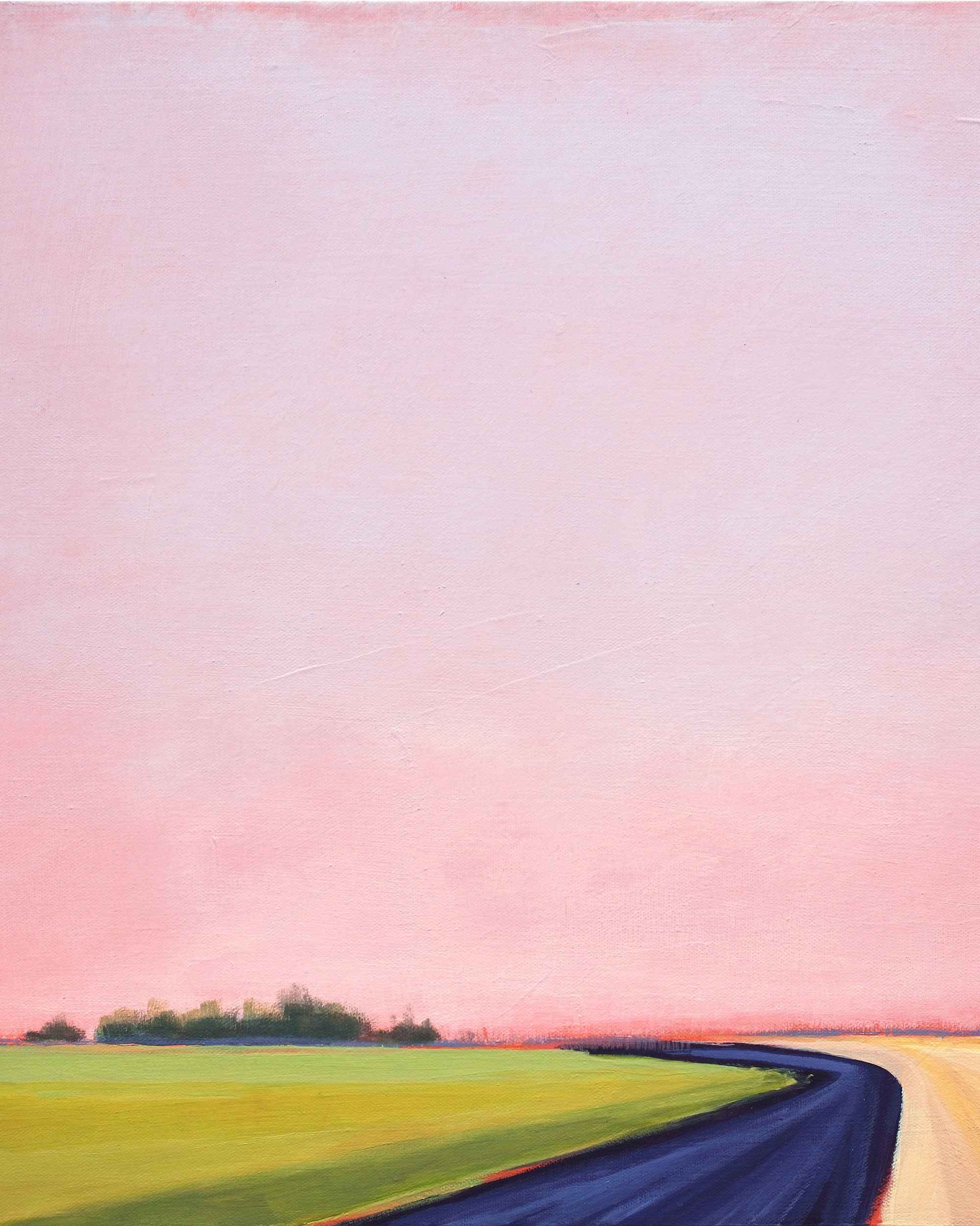 Summer Drive a Vertical Art Print