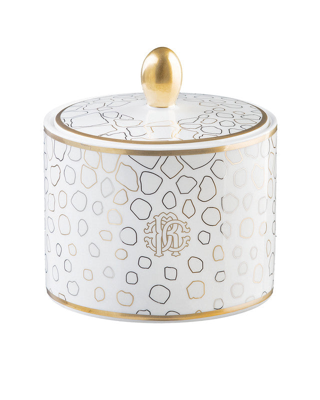 Sugar Pot GIRAFFE   diam. 3.3", H 3.5" - Arte House