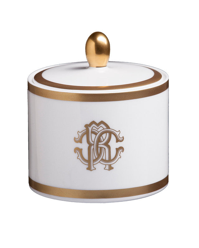 Sugar Pot SILK  Gold diam. 3.3", H 3.5" - Arte House