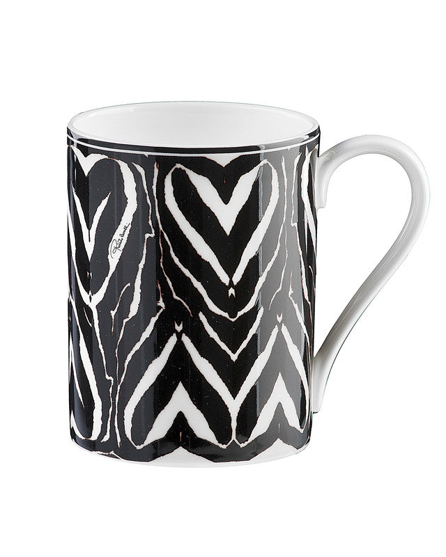 Mug Cup ZEBRA in Luxury Box diam. 2.5", H 3.3", cap. 12.5 oz - Arte House