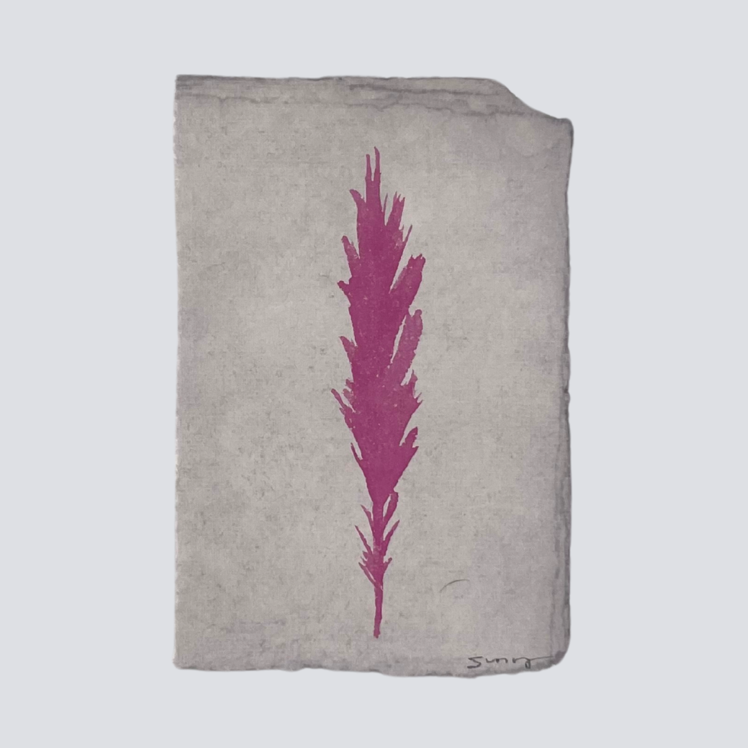Large Raspberry Angel Feather - Arte House