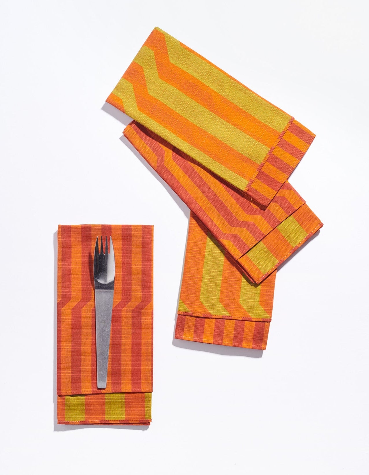 Dinner Napkins Double Sided Stripe - High Season