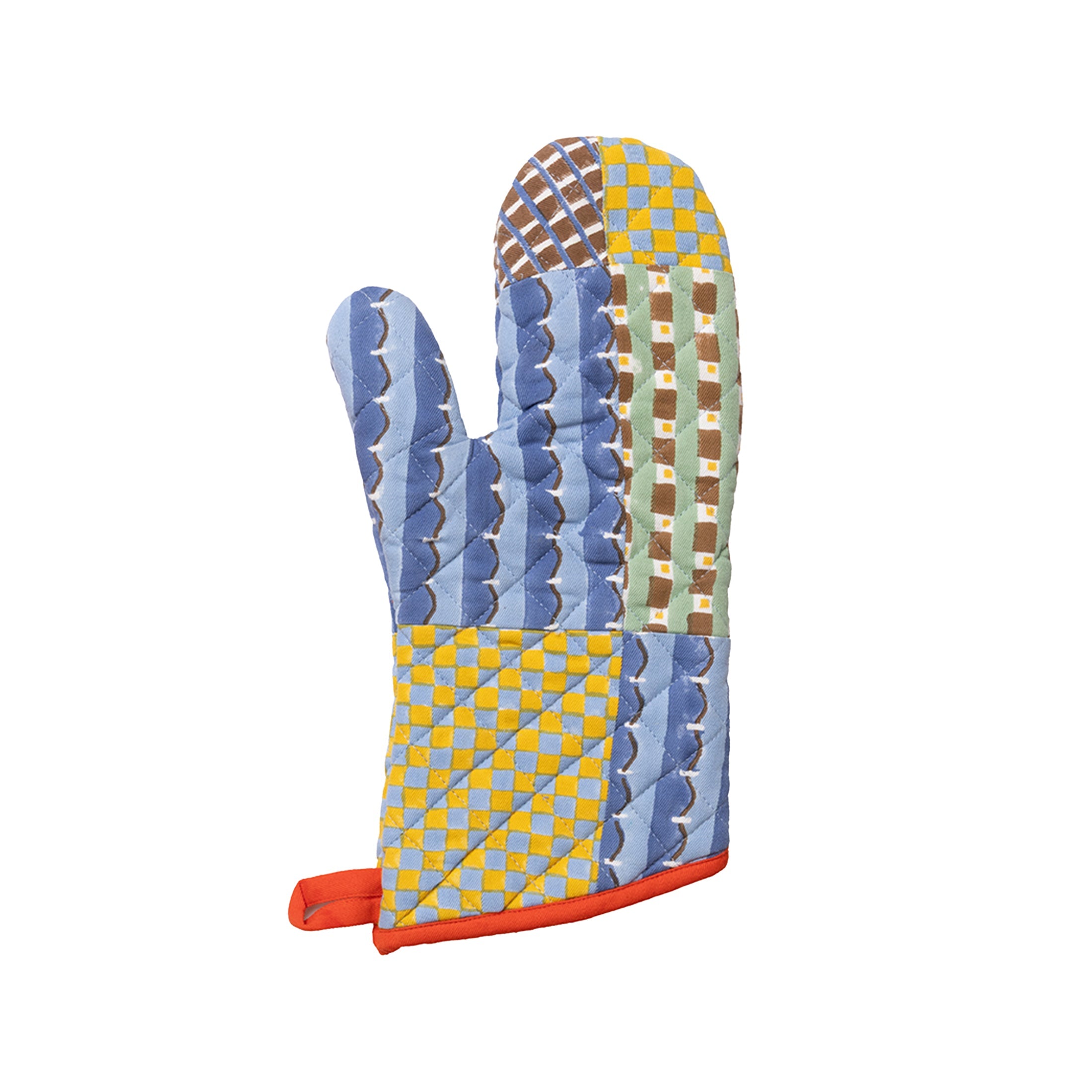Patchwork Oven Mitt