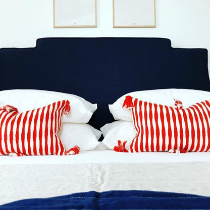 Antigua Pillow - Tomato Red